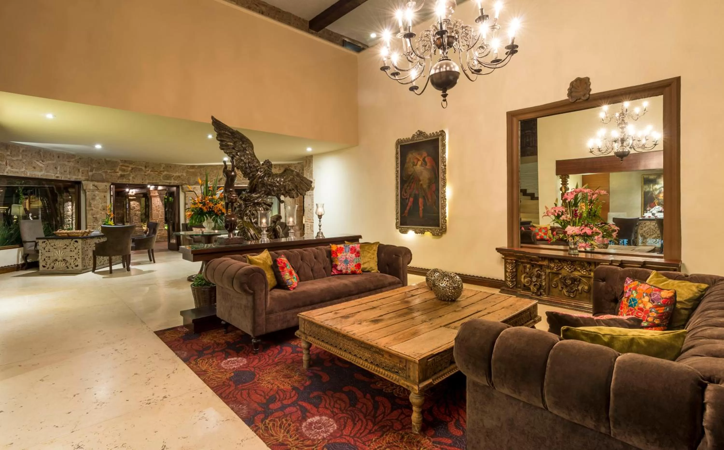 Lobby or reception in Quinta Real Guadalajara