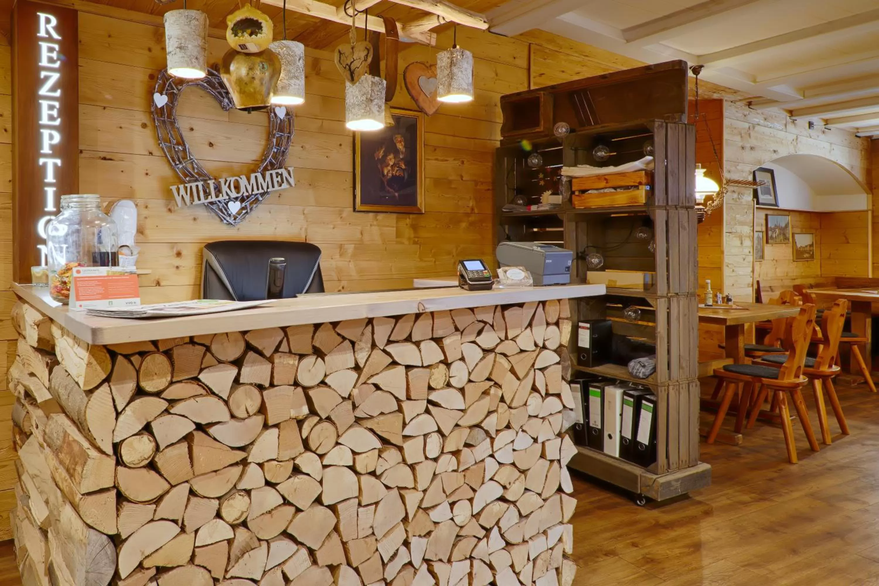 Lobby or reception, Lobby/Reception in Sennerhütte Landhotel