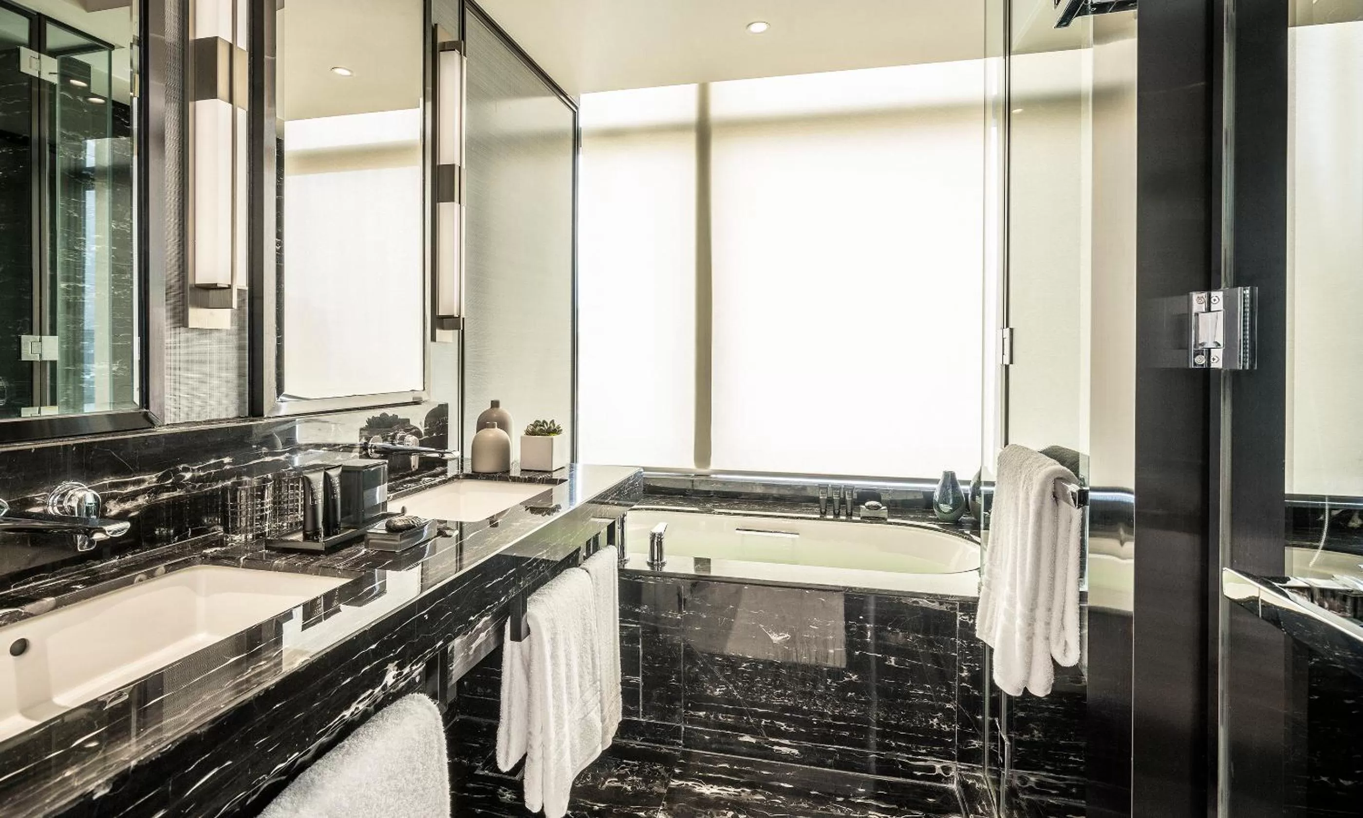 Bathroom in Four Seasons Hotel Kuala Lumpur