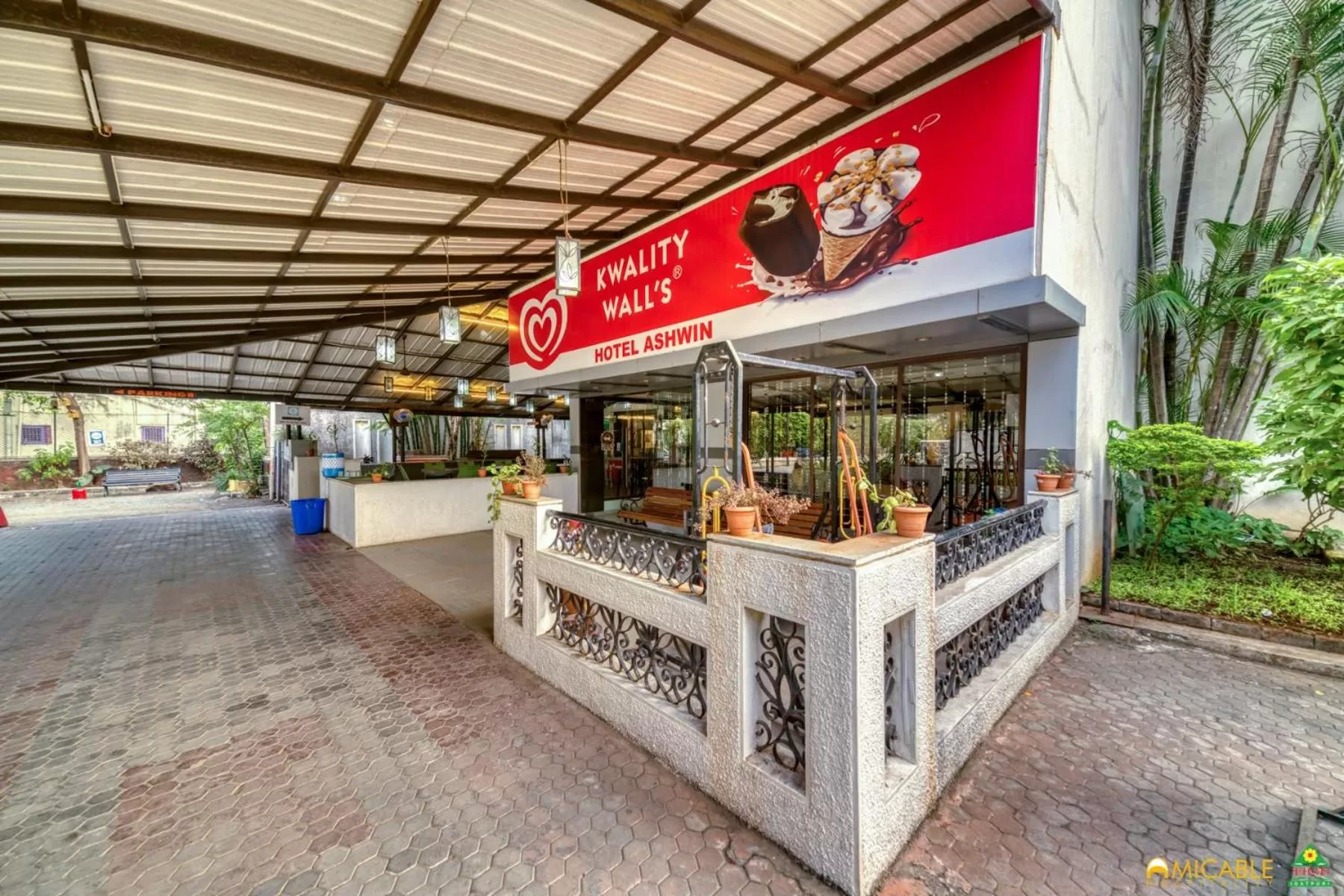 Facade/entrance in Hotel Ashwin Igatpuri, Pure Veg & Jain Food