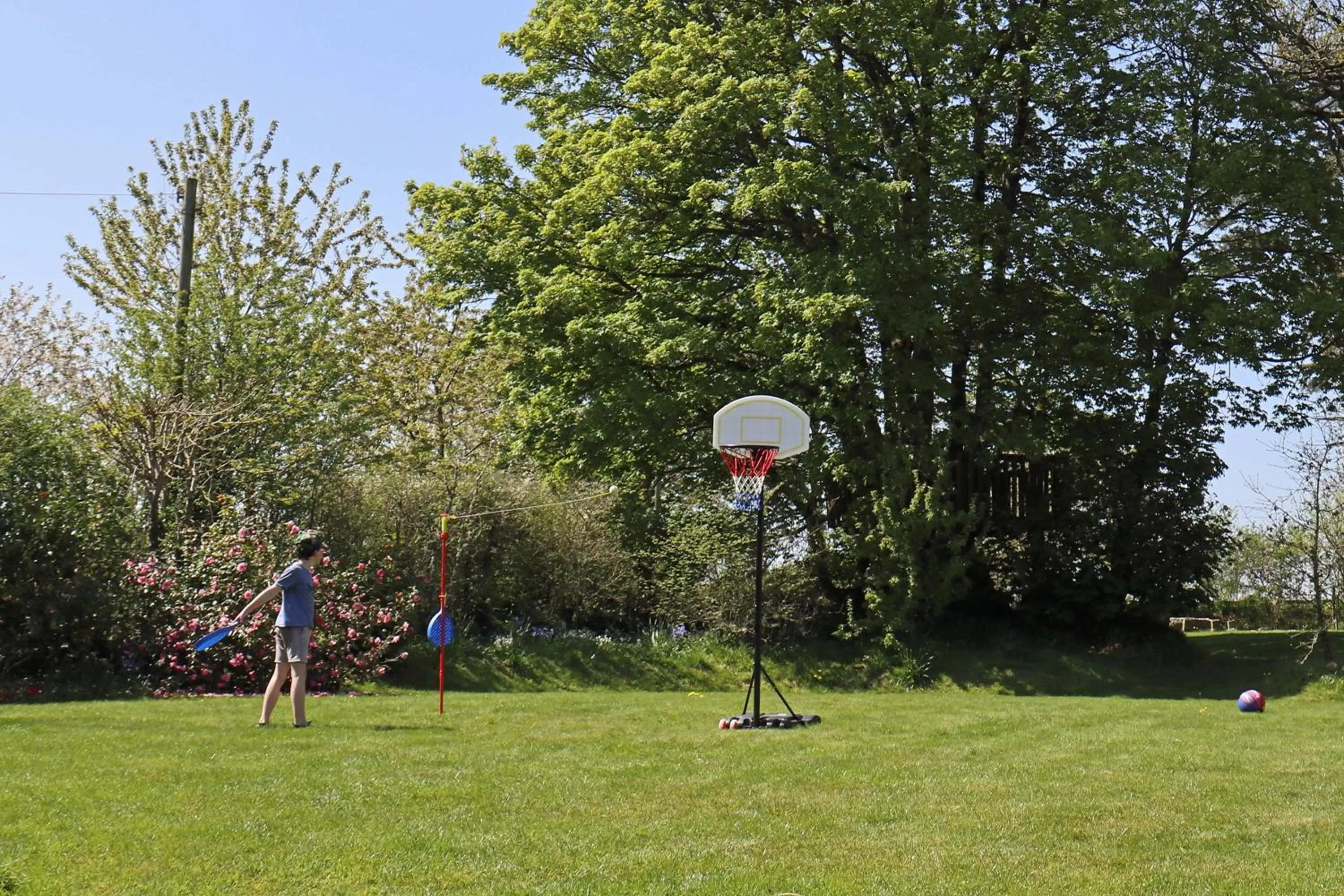 Garden in Lovaton Farmhouse