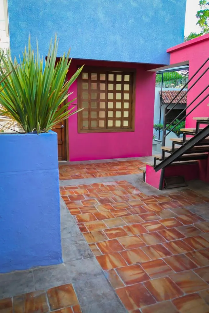 Decorative detail in Casa Madonna