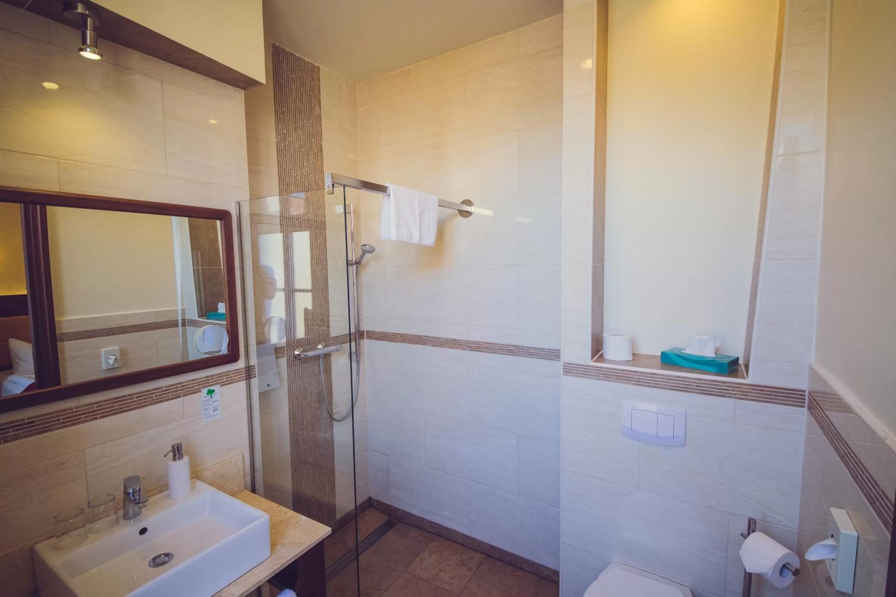 Photo of the whole room in Hotel Arena City