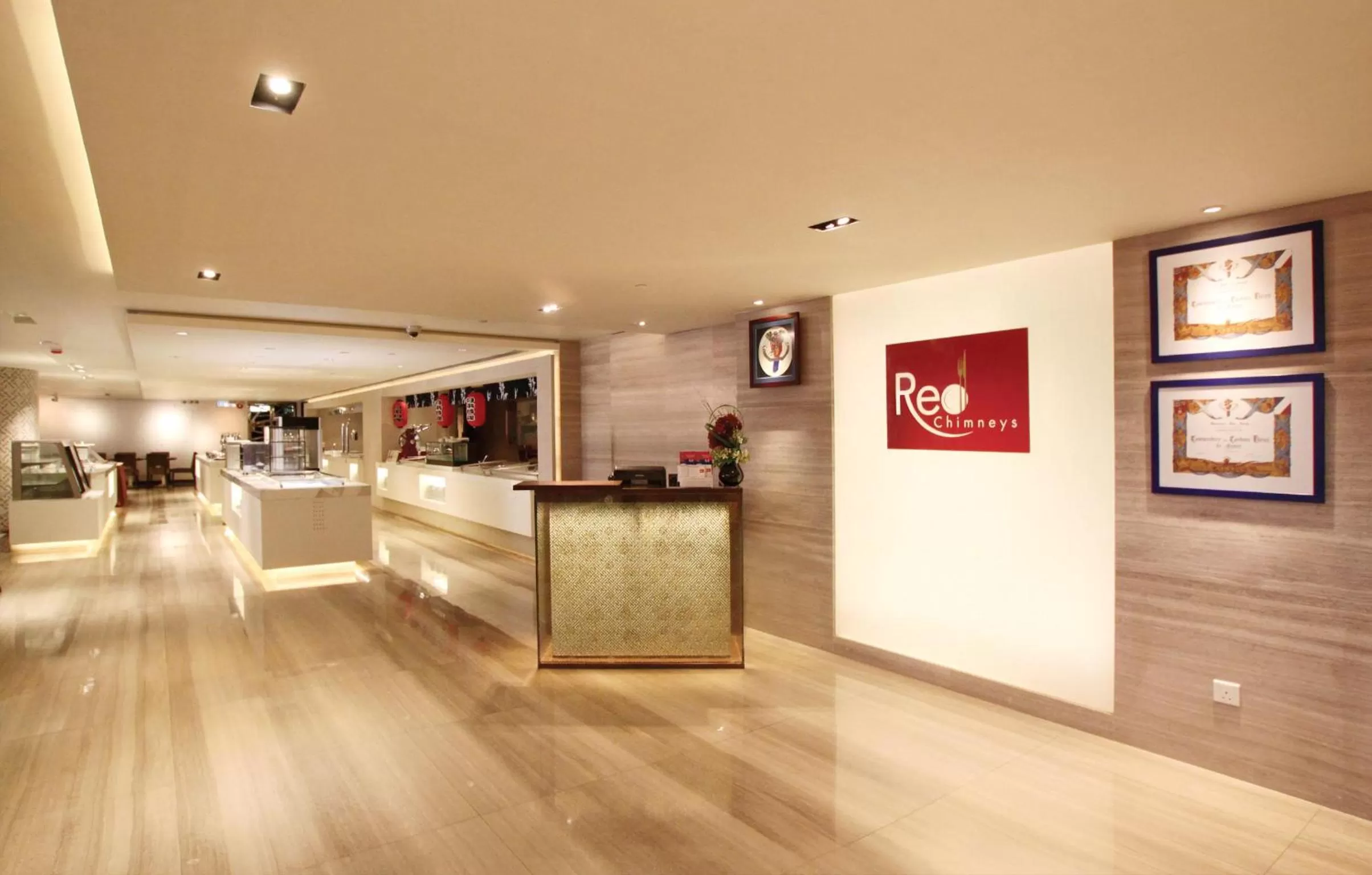 Restaurant/places to eat in Prudential Hotel