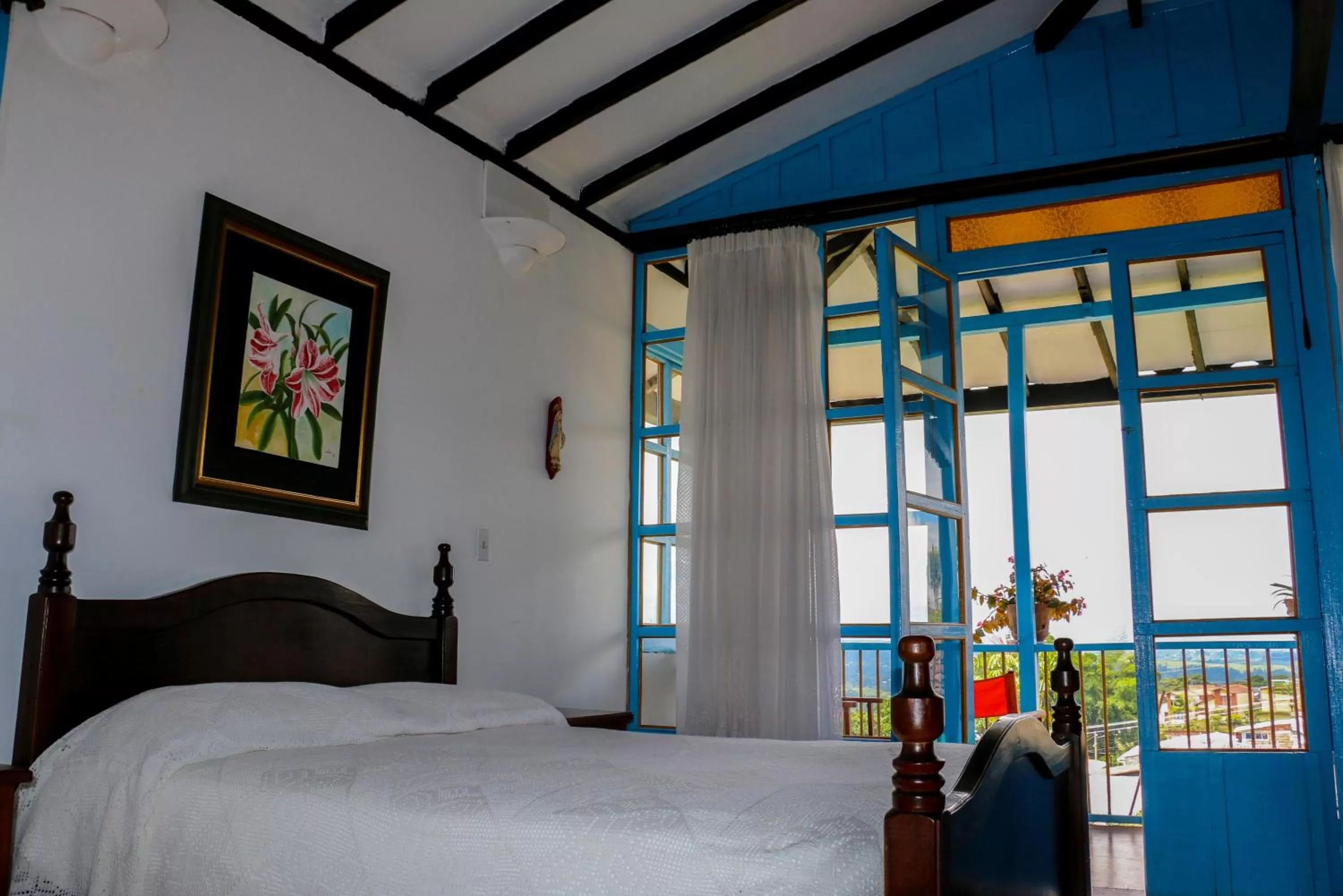 Bed in Casa Hotel El Compadre