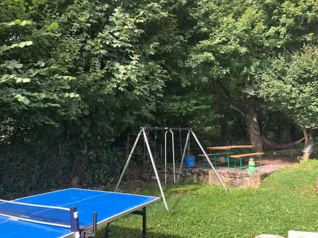 Children play ground, Table Tennis in La Maison des Copains