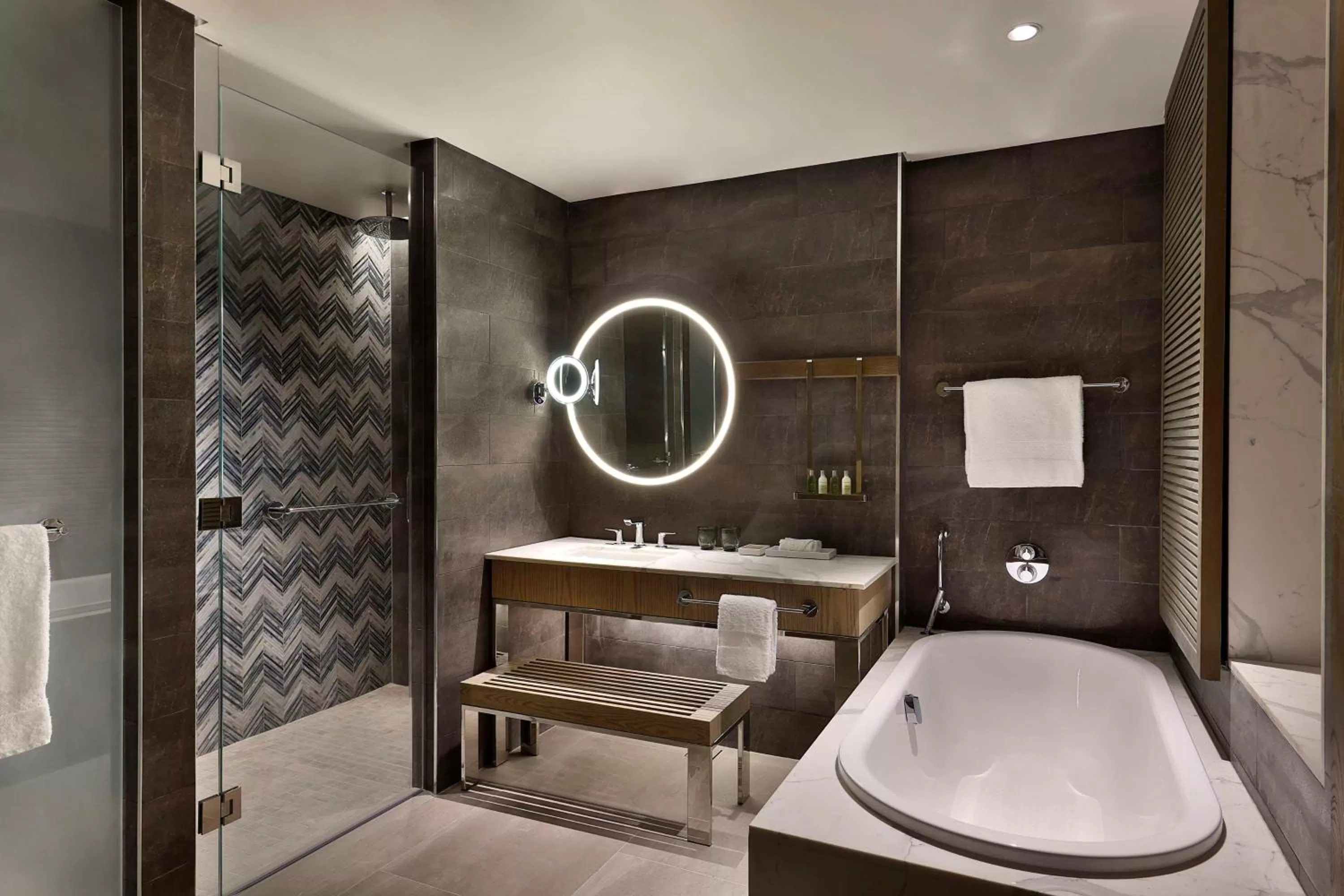 Toilet in Hilton Abu Dhabi Yas Island