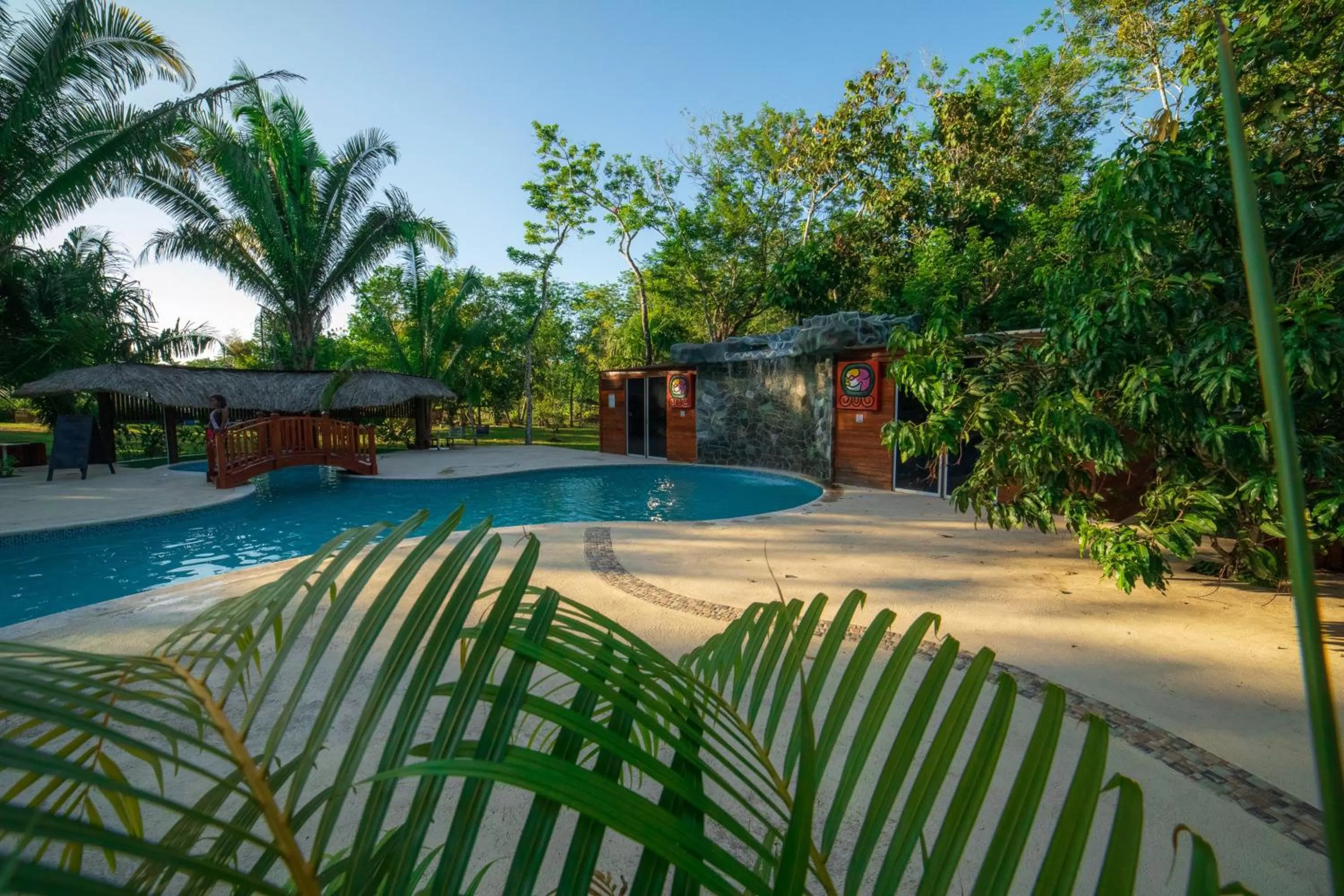 Swimming pool in KikiWitz Resort