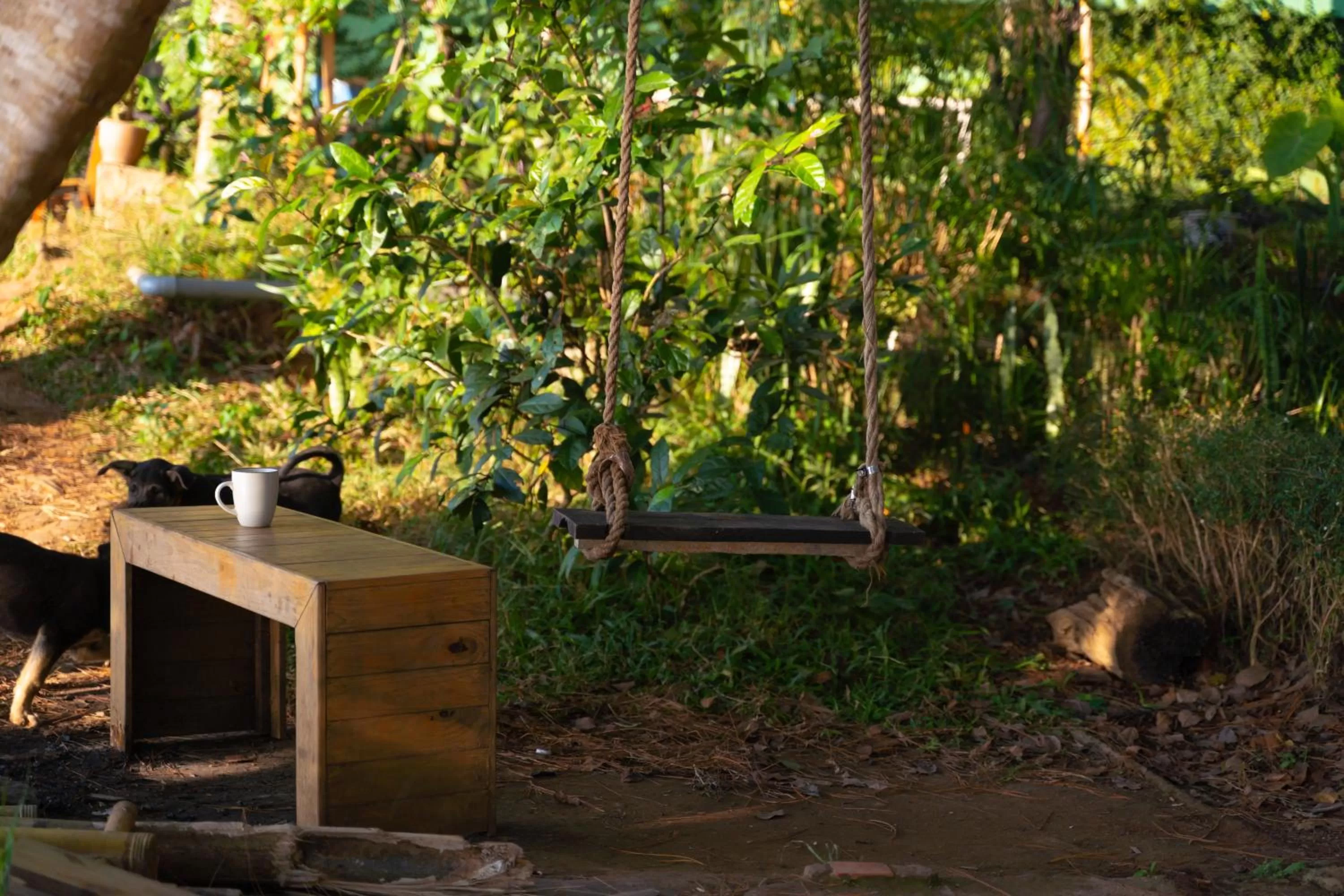Patio in The Lake House Dalat