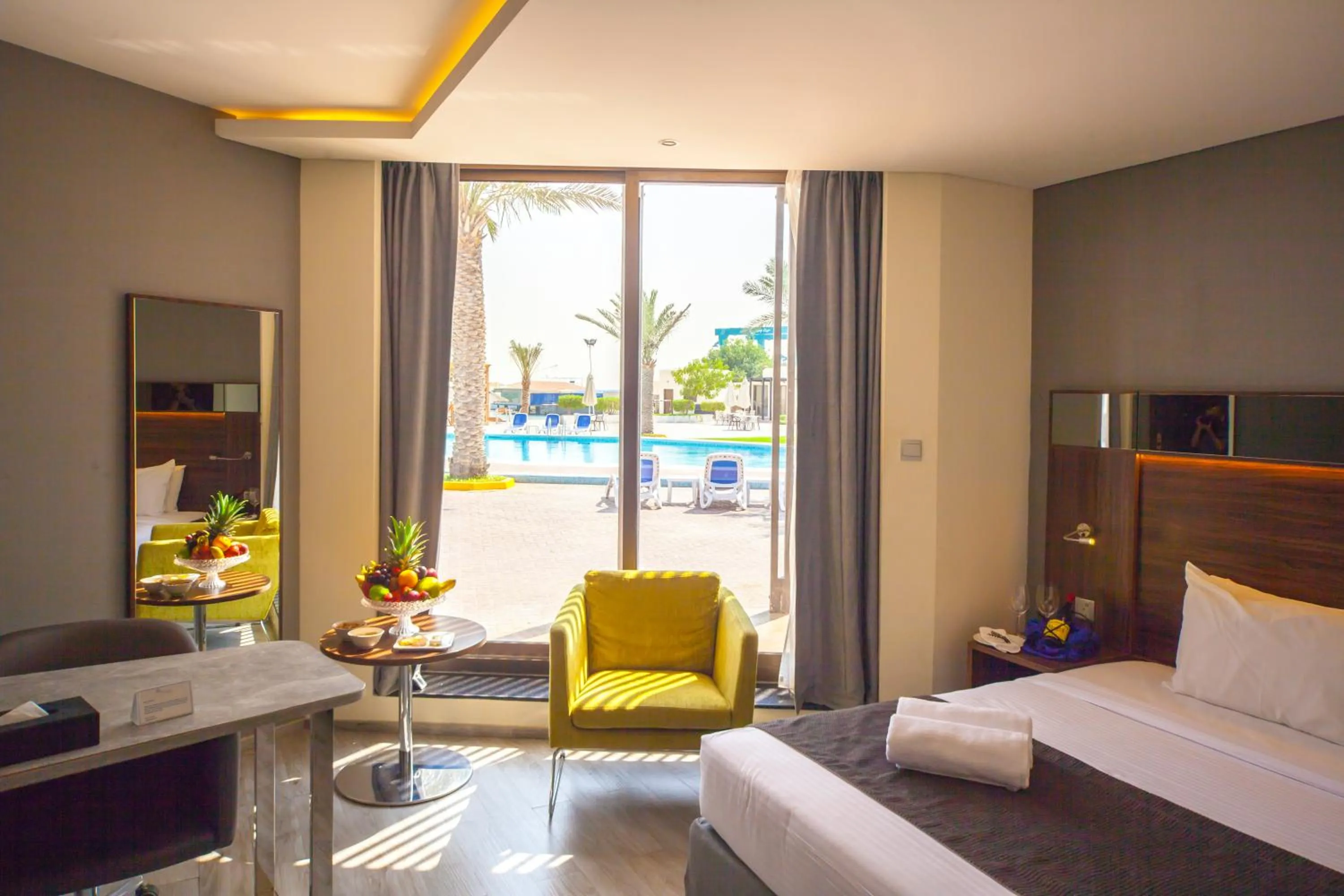 On site in Pearl Hotel & Spa