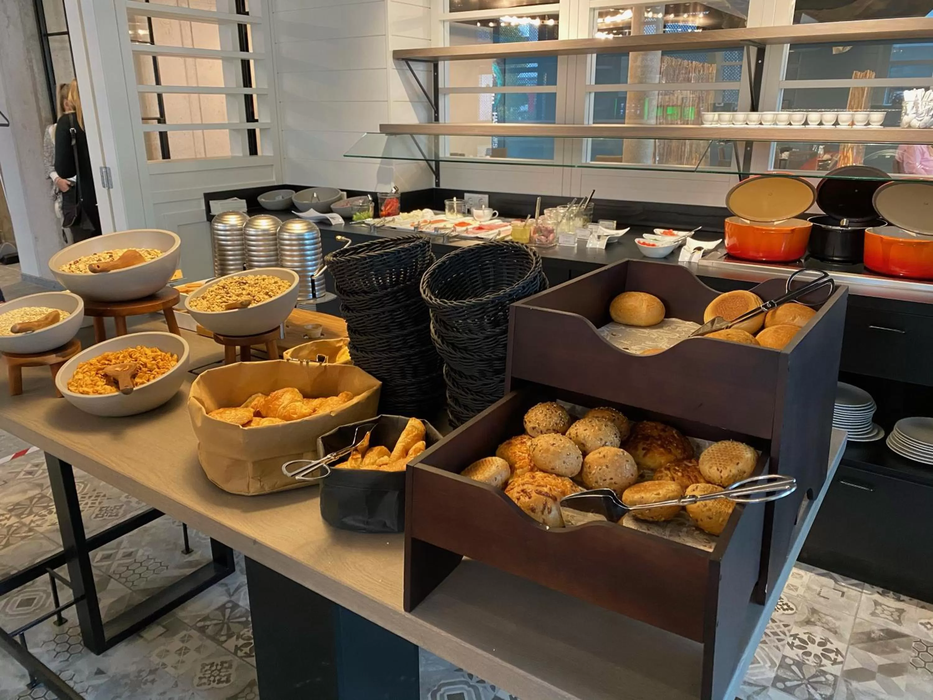 Buffet breakfast in Hotel Zeitgeist