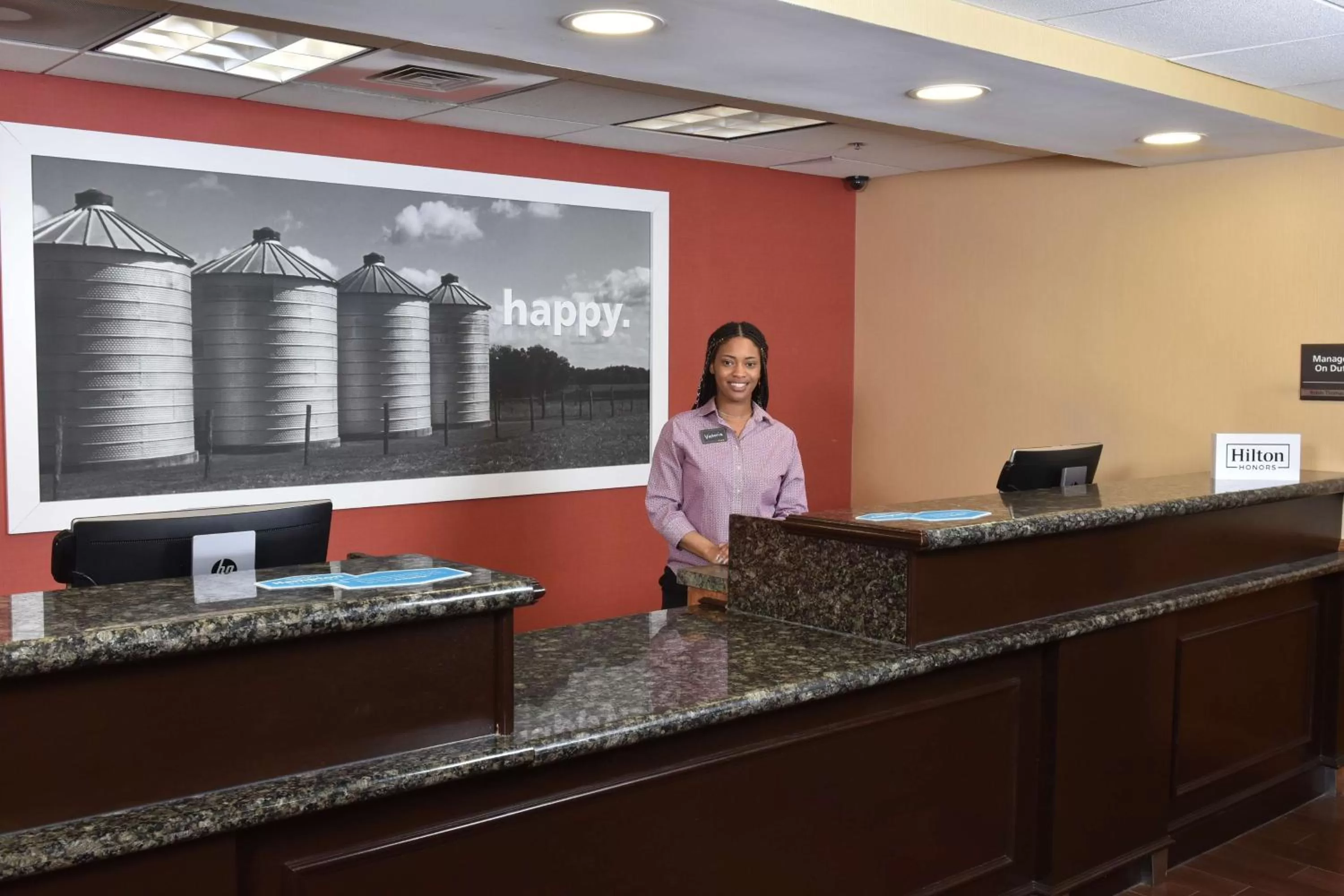 Lobby or reception in Hampton Inn Stony Creek