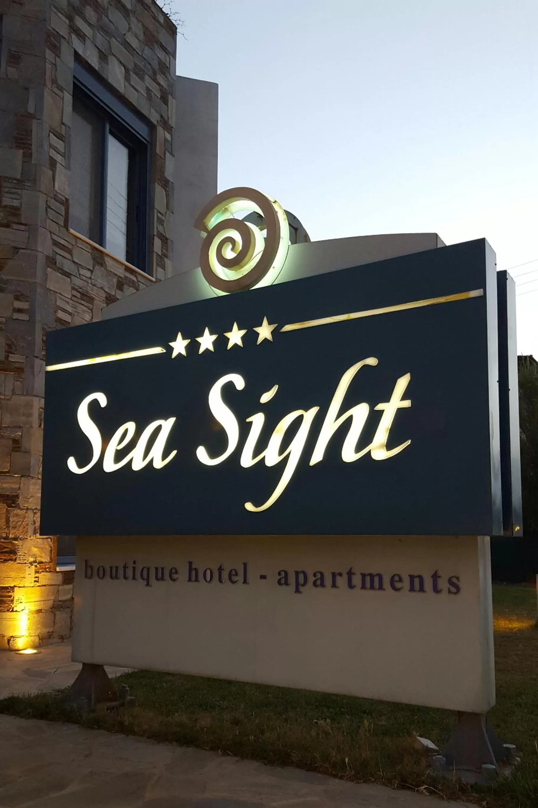 Property logo or sign in Sea Sight Boutique Hotel