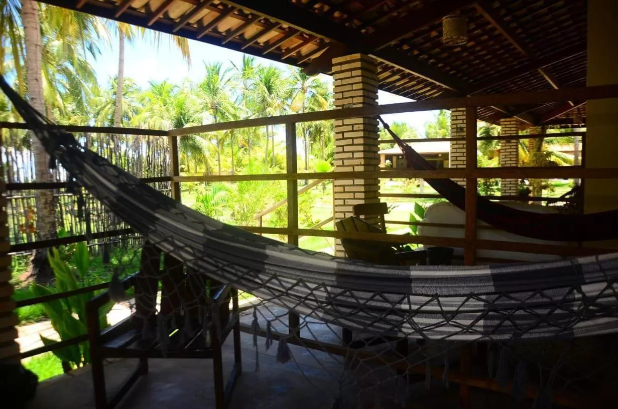 Balcony/Terrace in Pousada e Restaurante Encanto das Águas