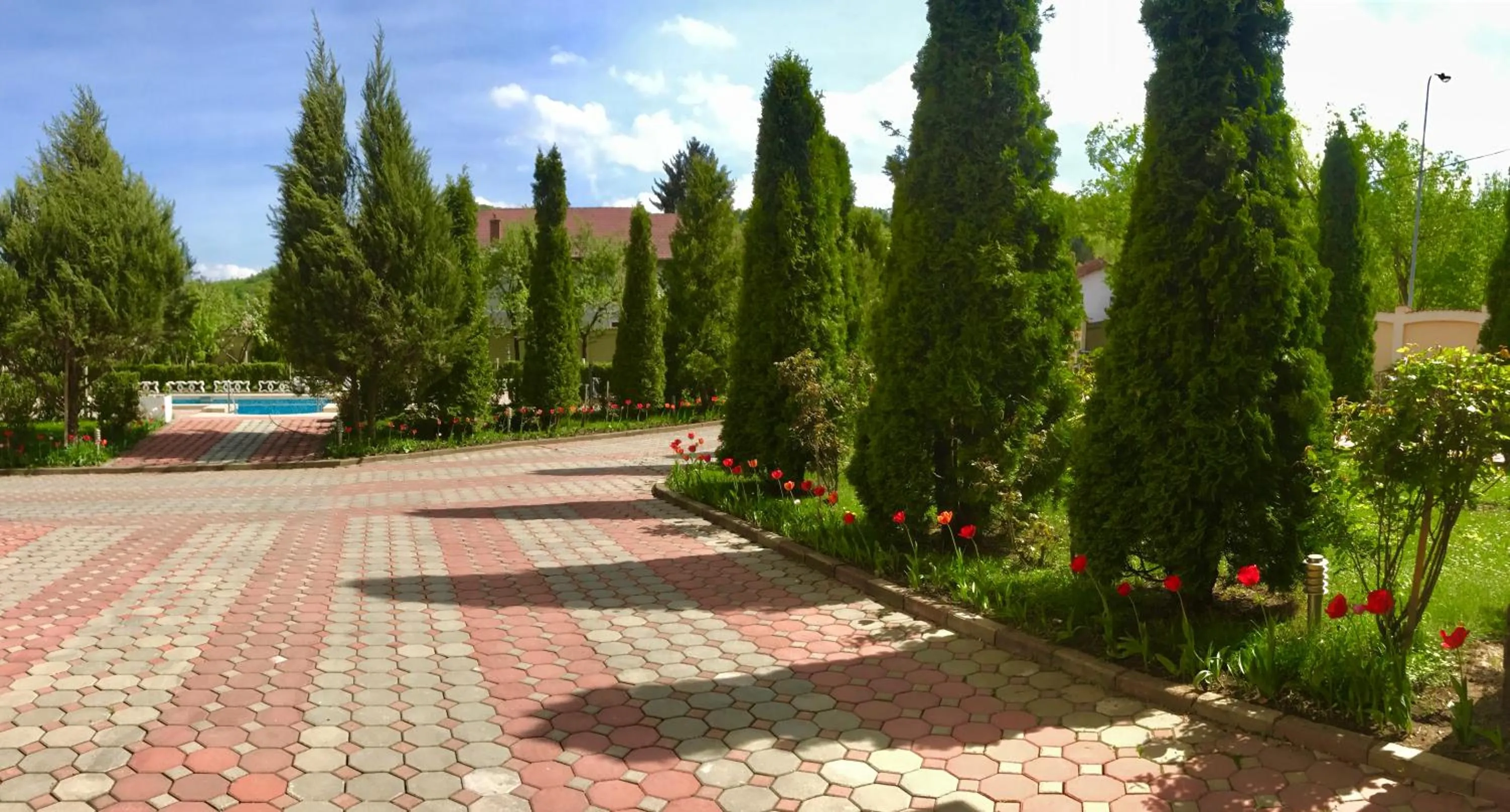 Garden in Grand Hotel