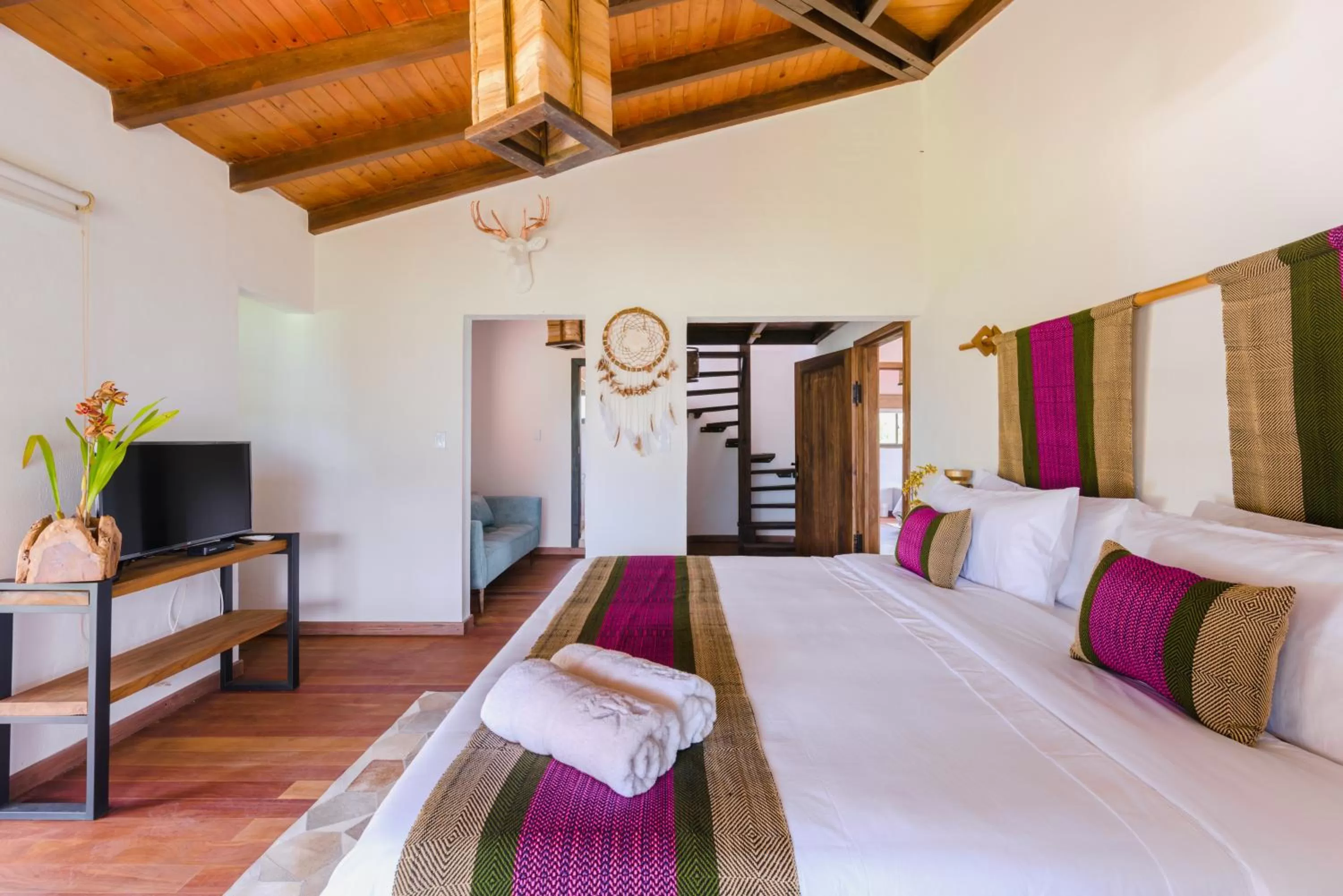 Bed in Hotel Kawa Mountain Retreat