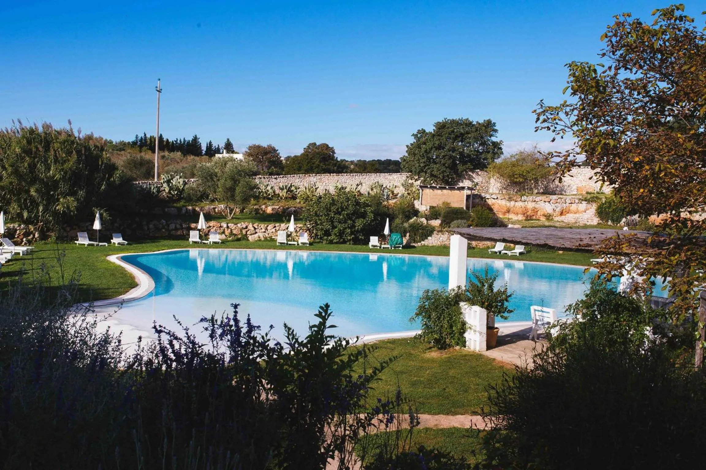 Swimming pool in Masseria Cervarolo