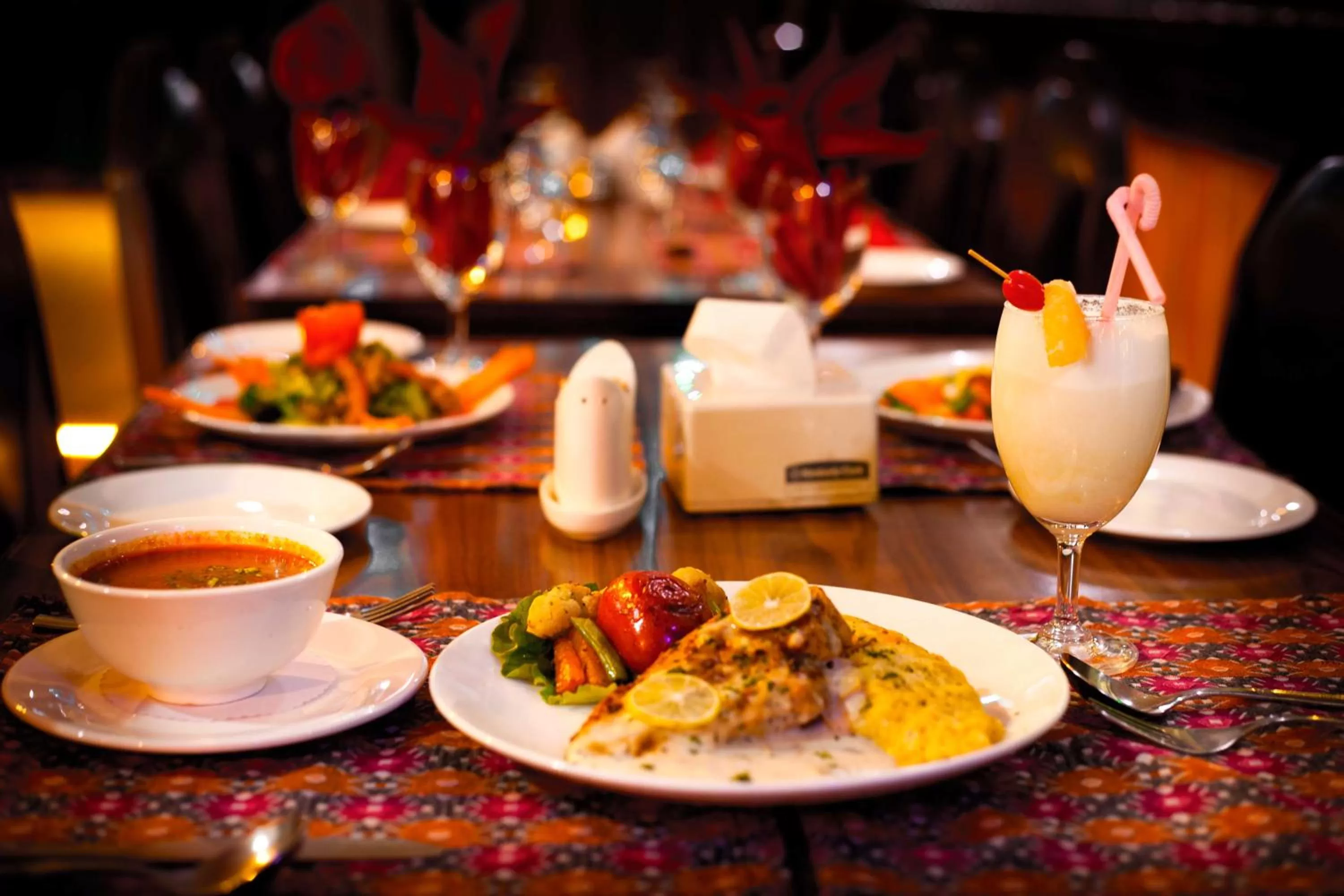 Meals in Kathmandu Eco Hotel