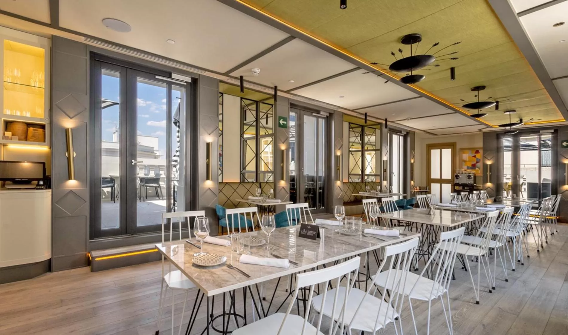 Restaurant/places to eat in Pestana CR7 Gran Vía Madrid