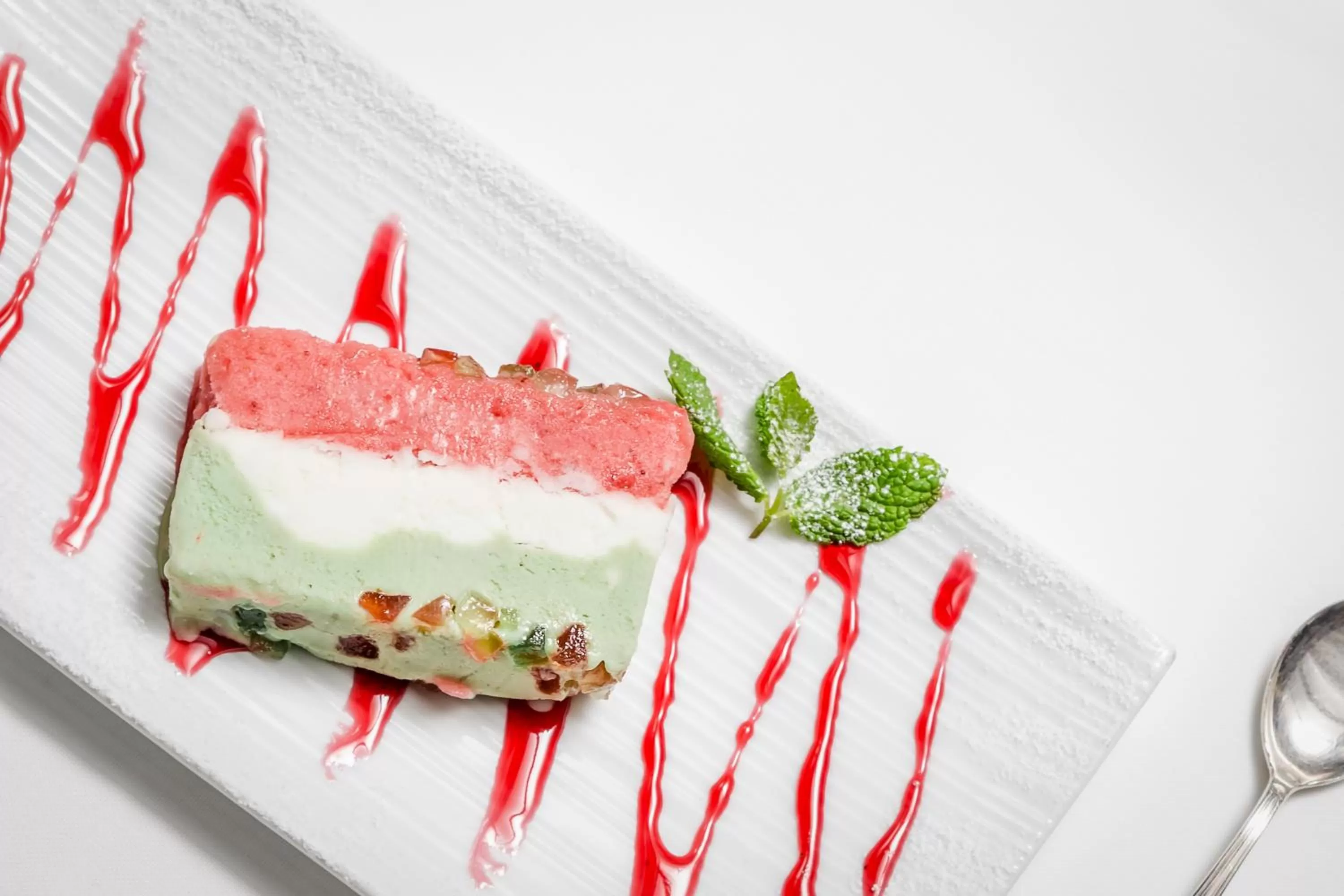 Food close-up in Eurostars Centrale Palace Hotel