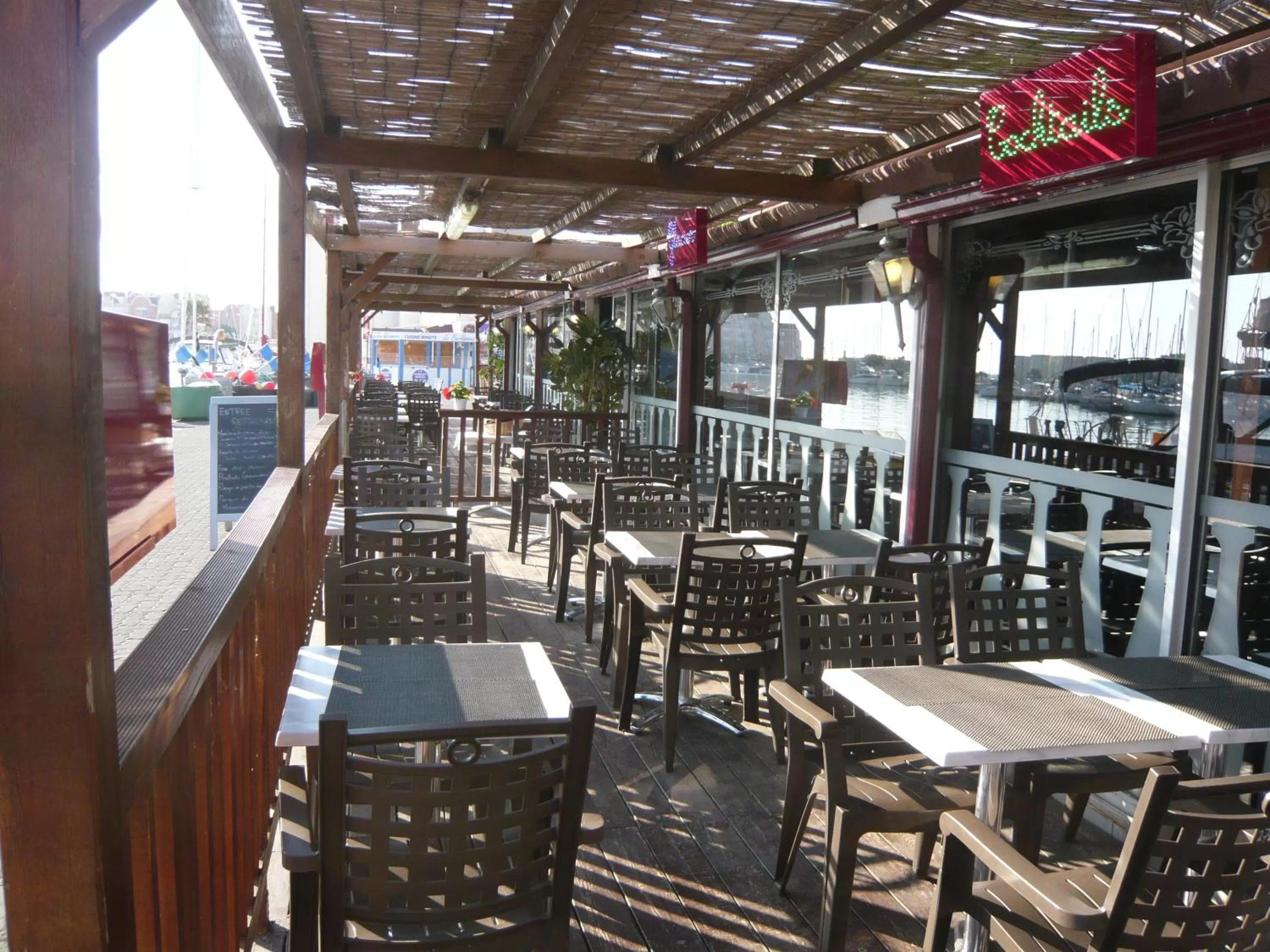 Balcony/Terrace in Hôtel Port Beach