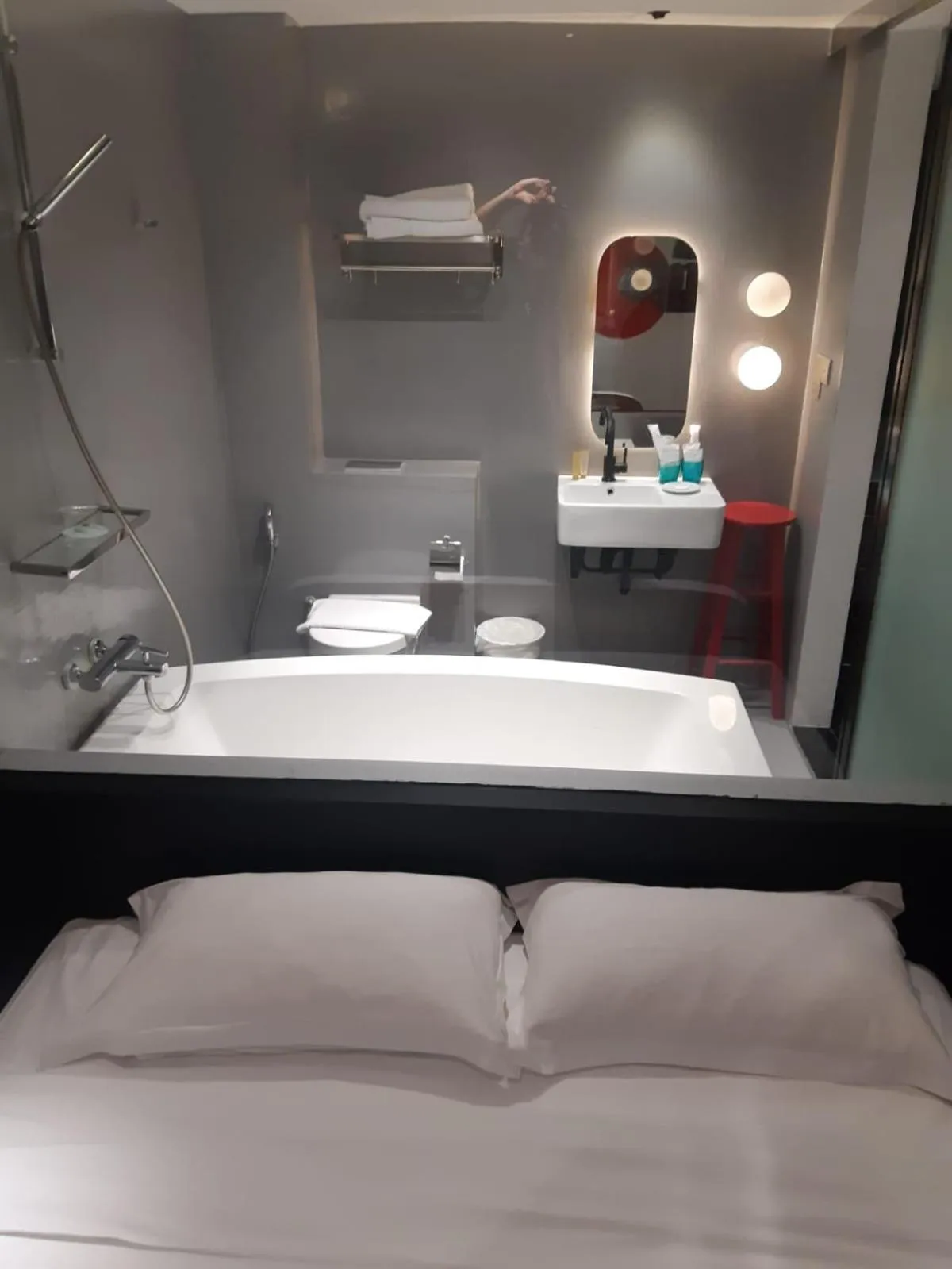 Bathroom in Hi Hotel