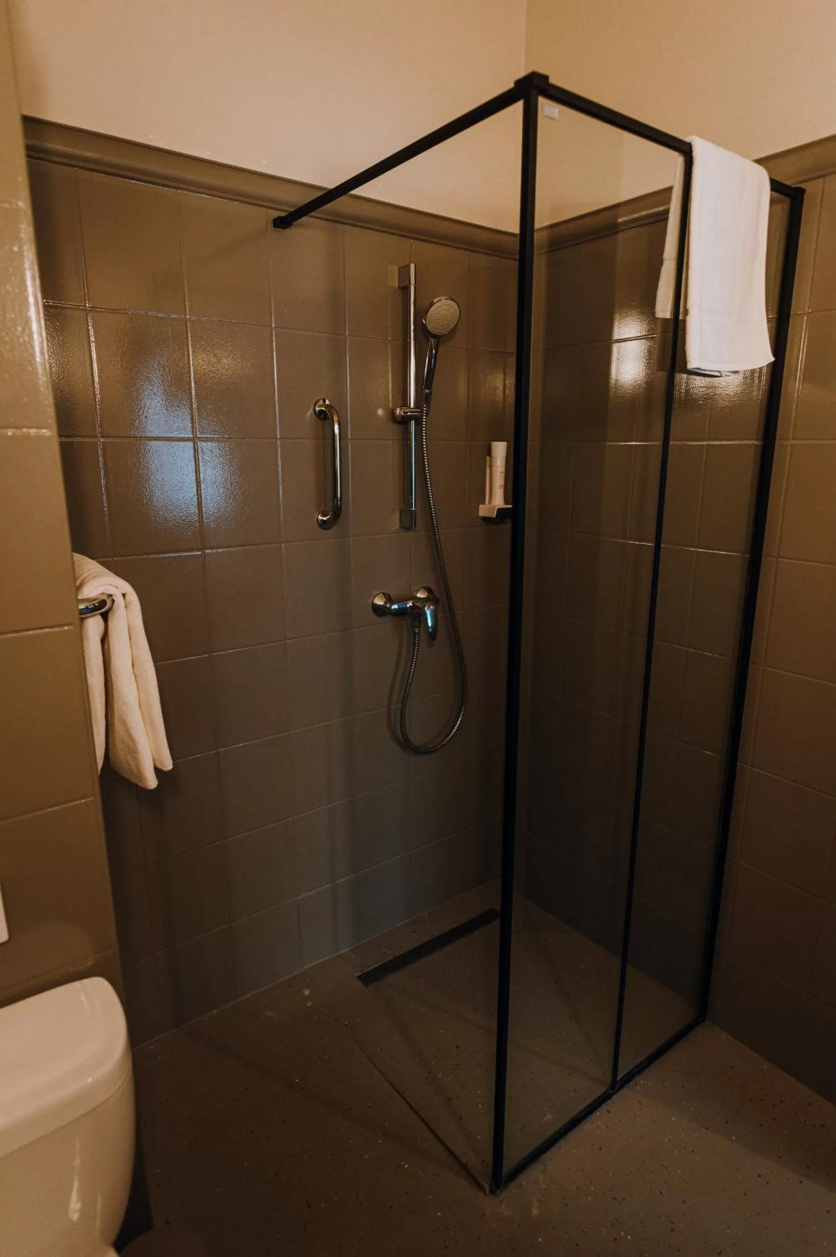 Shower in Hotel Piano