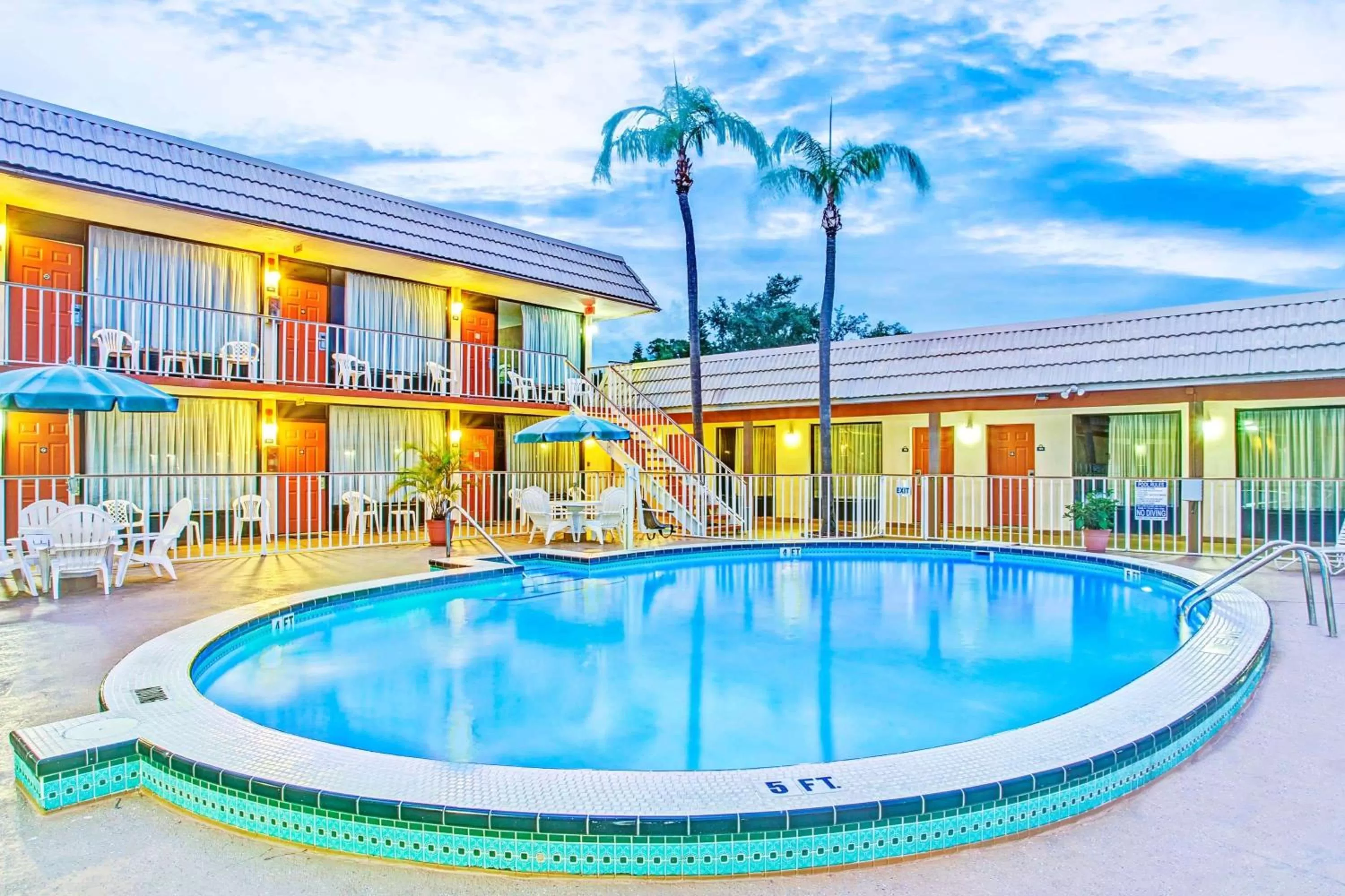 On site in Days Inn by Wyndham St. Petersburg Central