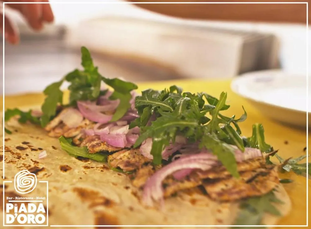 Food and drinks in Hotel Piada D'Oro