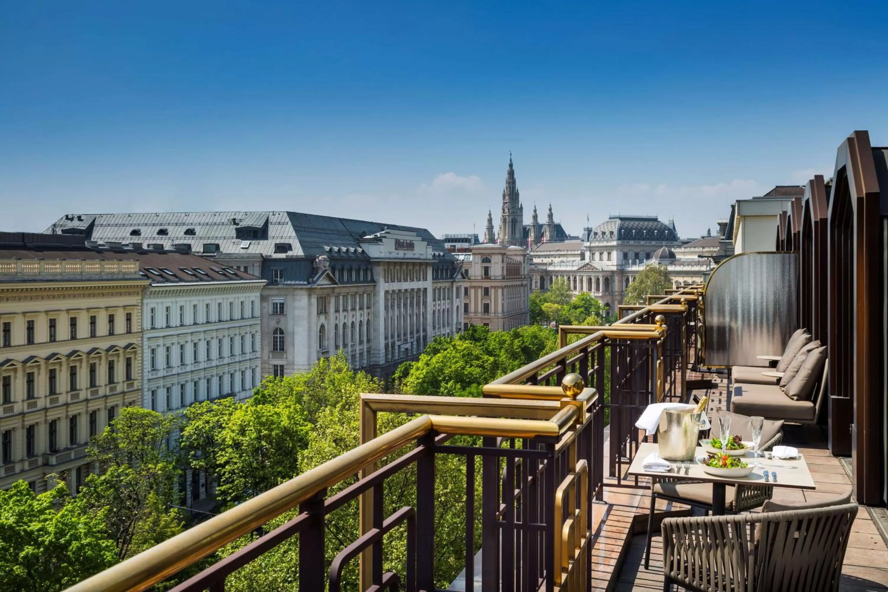 View (from property/room) in Hilton Vienna Plaza