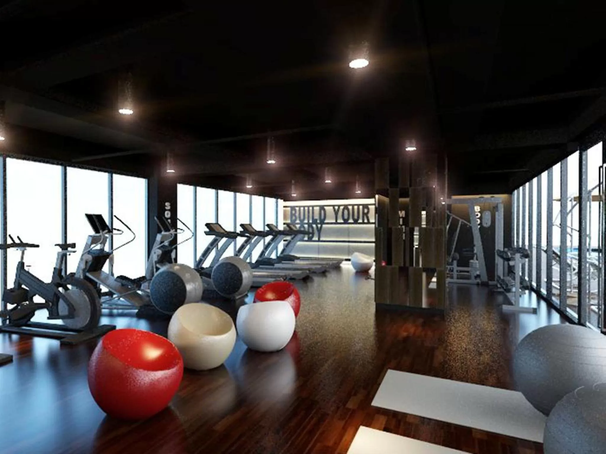 Fitness centre/facilities in Louis Kienne Hotel Simpang Lima