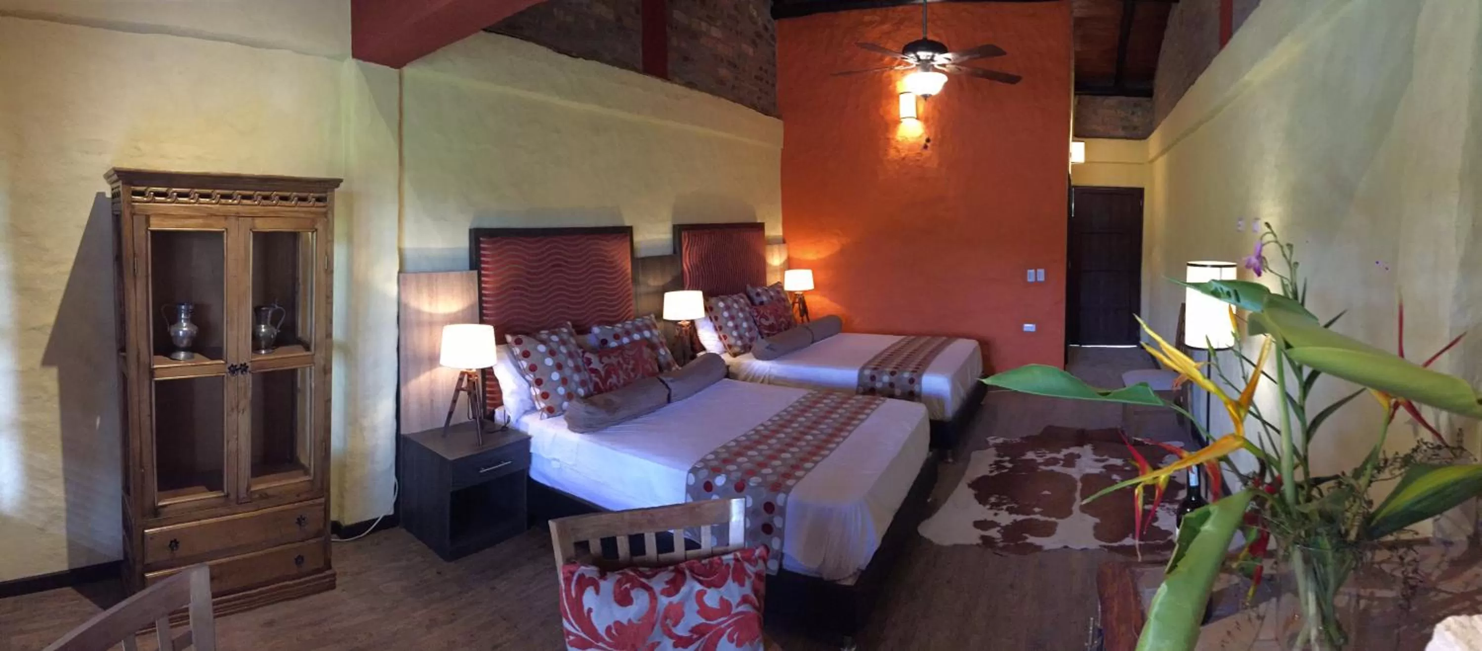 Seating Area in Monasterio San Agustín, Colombia