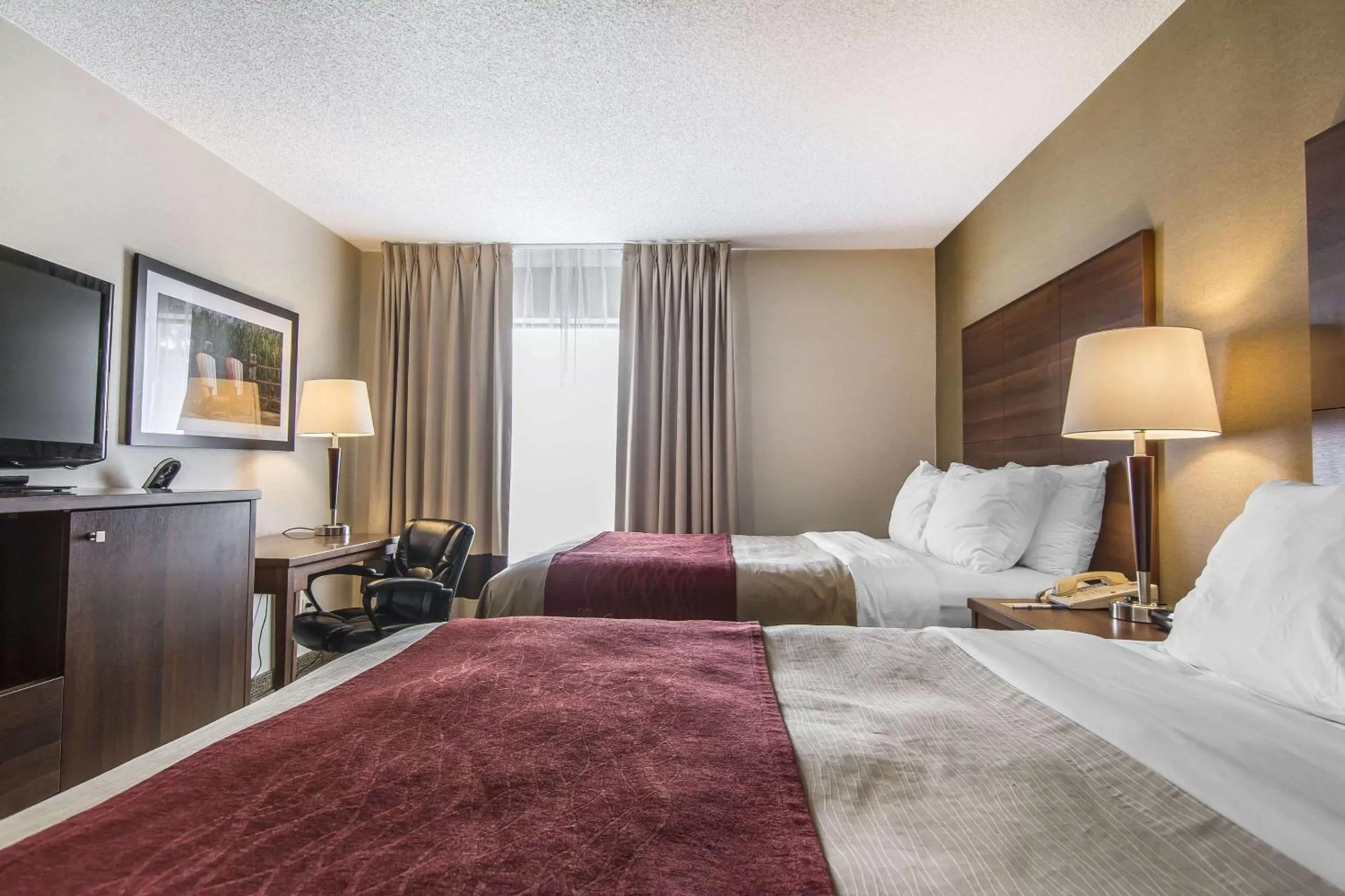 Photo of the whole room, Bed in Comfort Inn