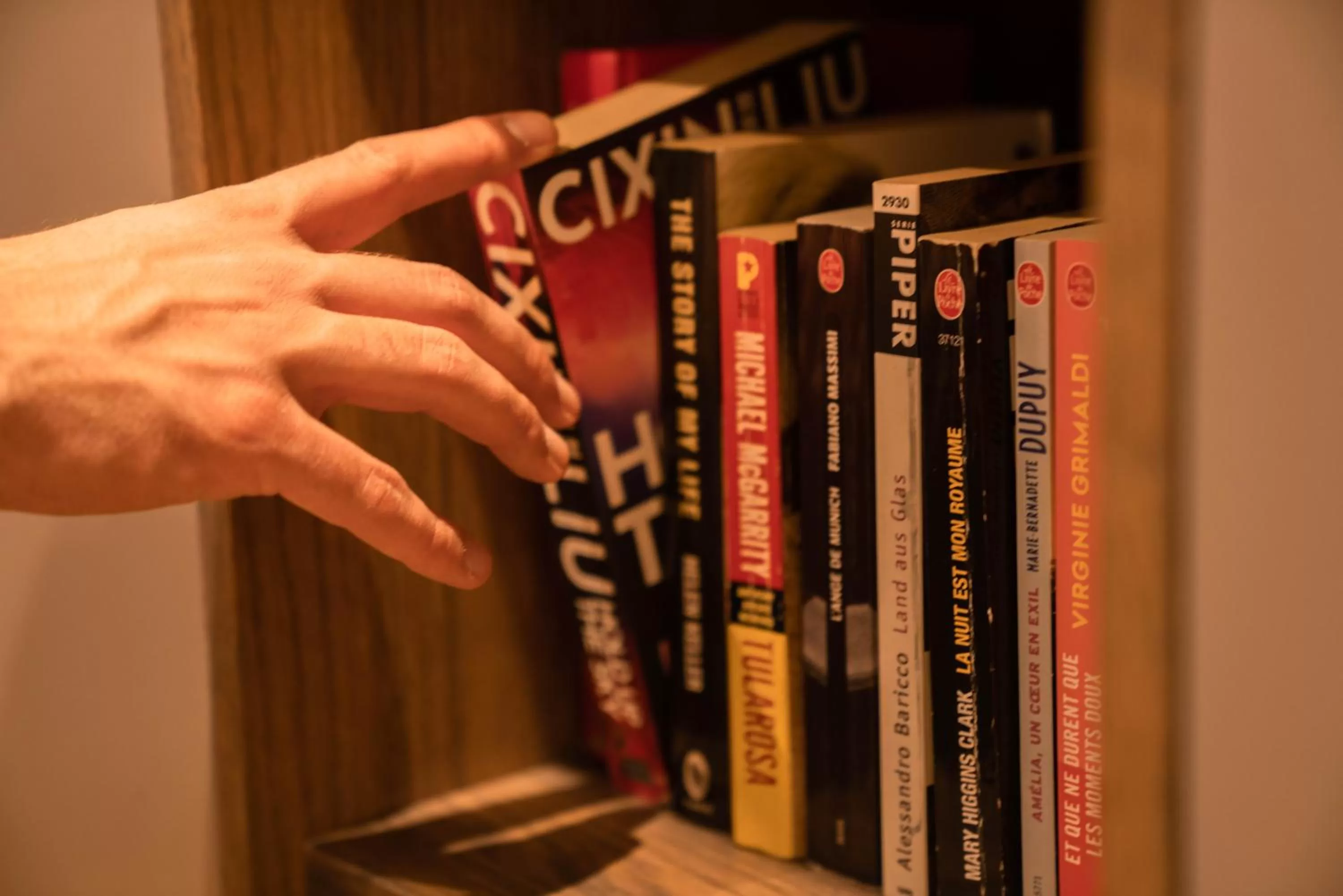 Library in Slavija Culture Heritage Hotel