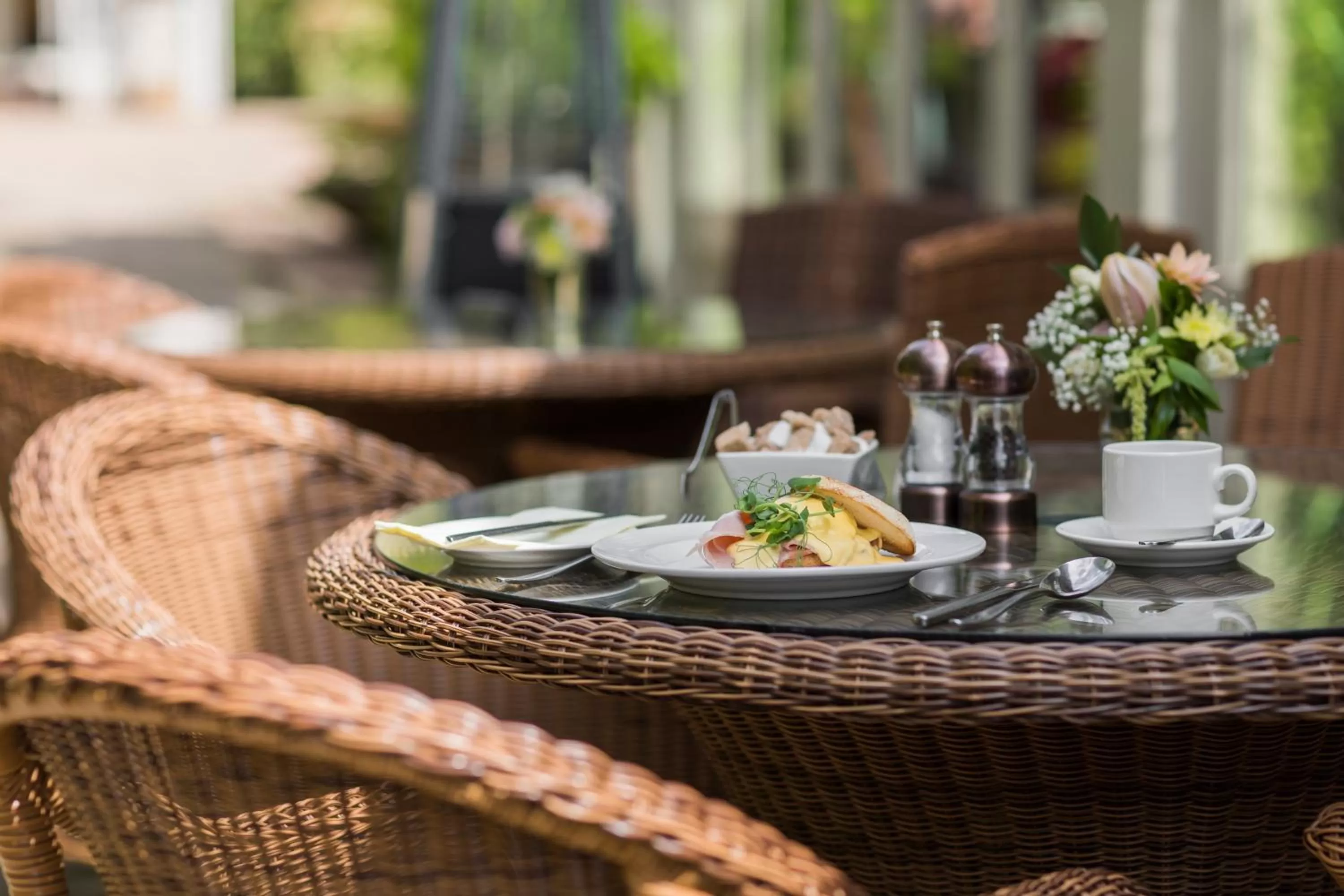 Breakfast in Coombe Abbey Hotel