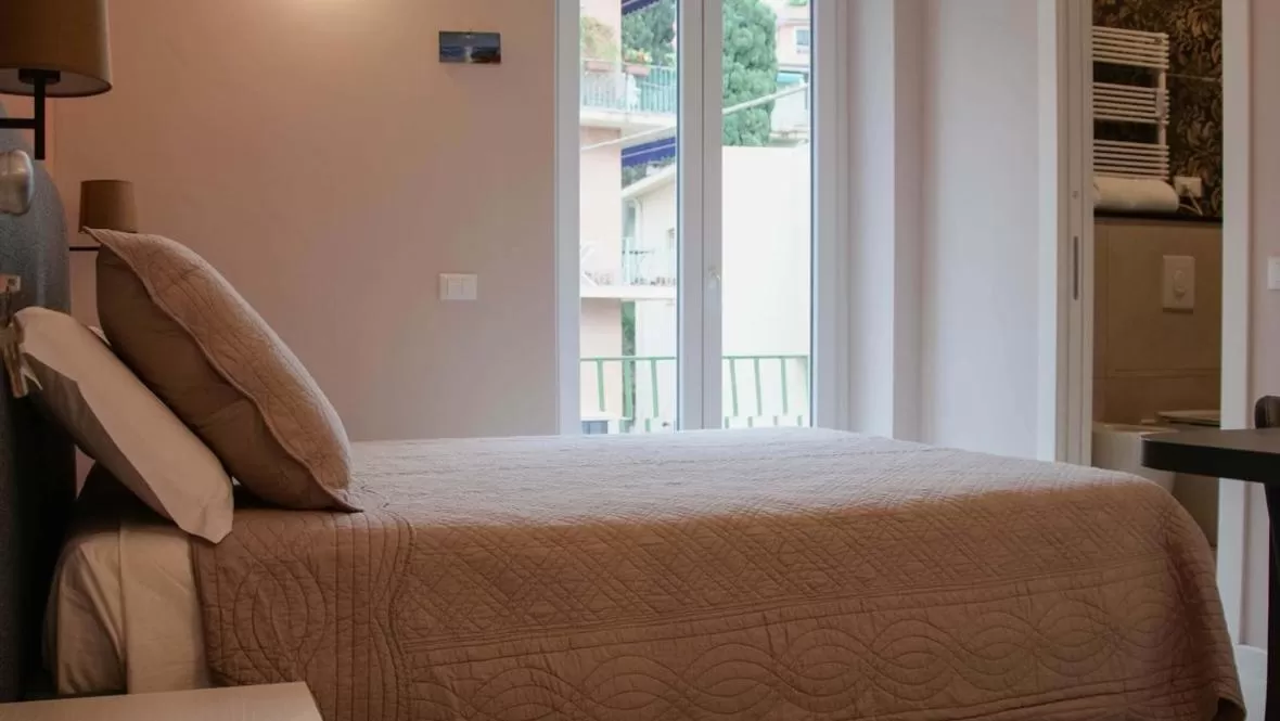 Bedroom, Bed in B&B Lerici Al Mare