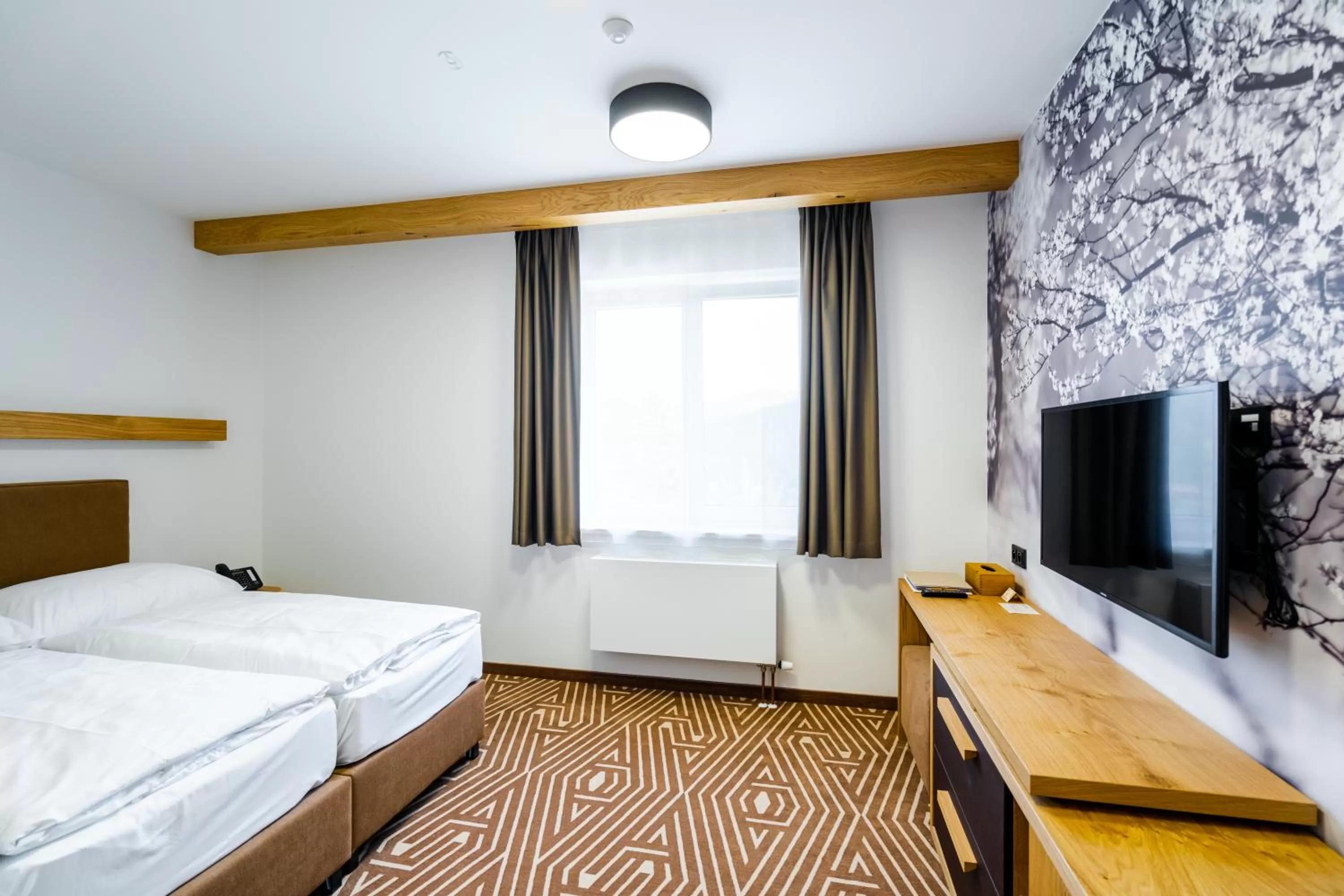 Bed in Grandhotel Tatra