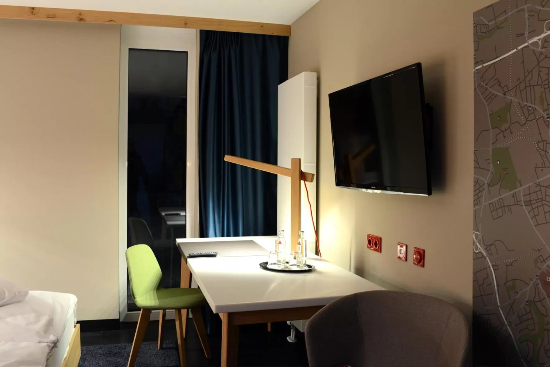 Seating area in Claudius Hotel