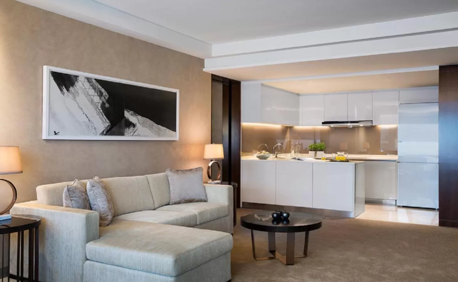 Living room in JW Marriott Hotel Beijing Central