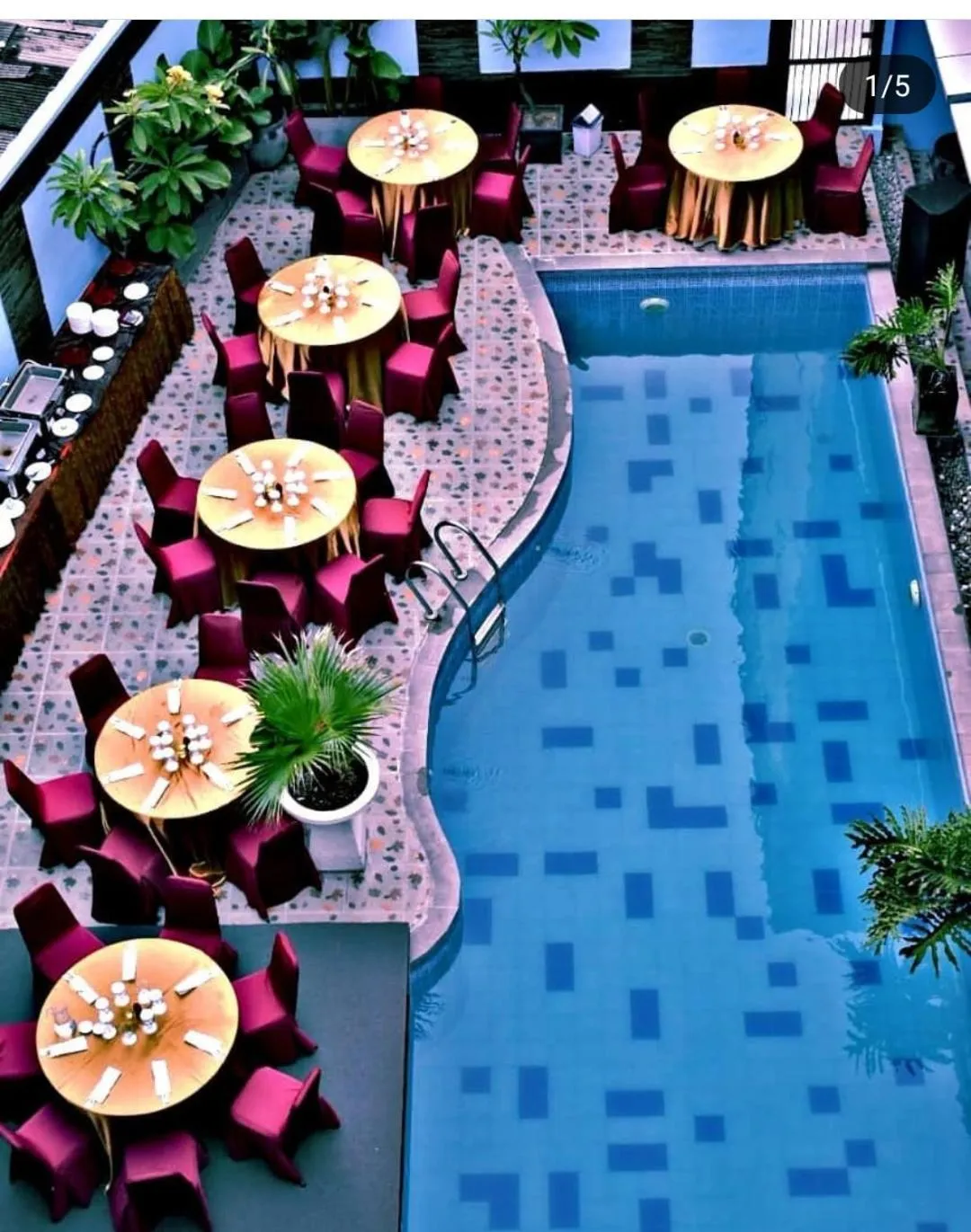 Swimming pool in Abadi Hotel Malioboro Yogyakarta