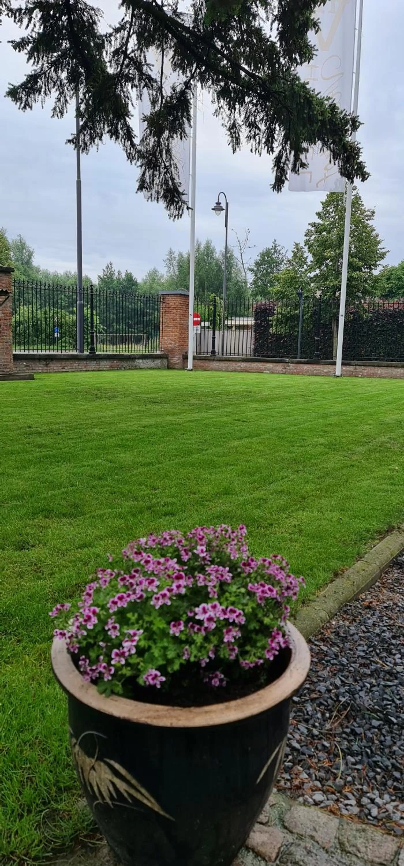 Garden in Hotel Vredehof