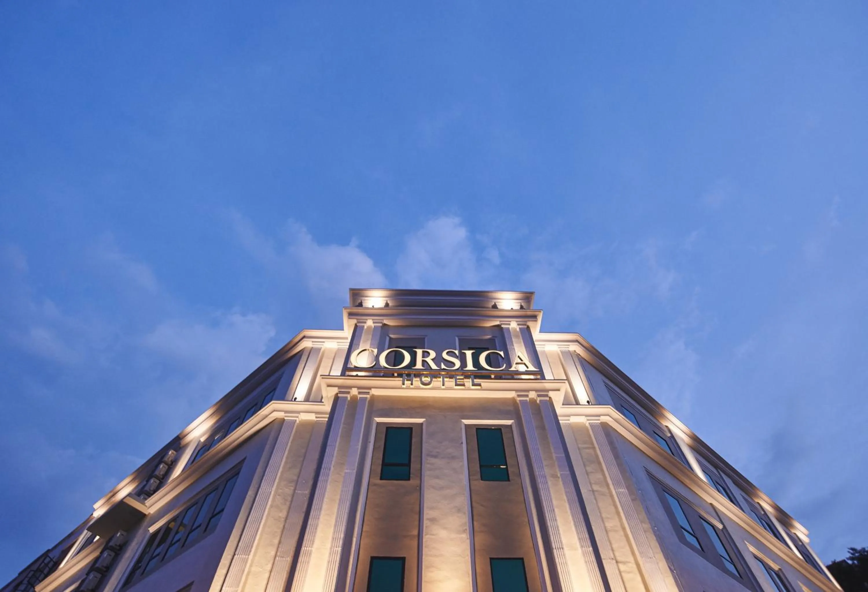 Property building in Corsica Hotel