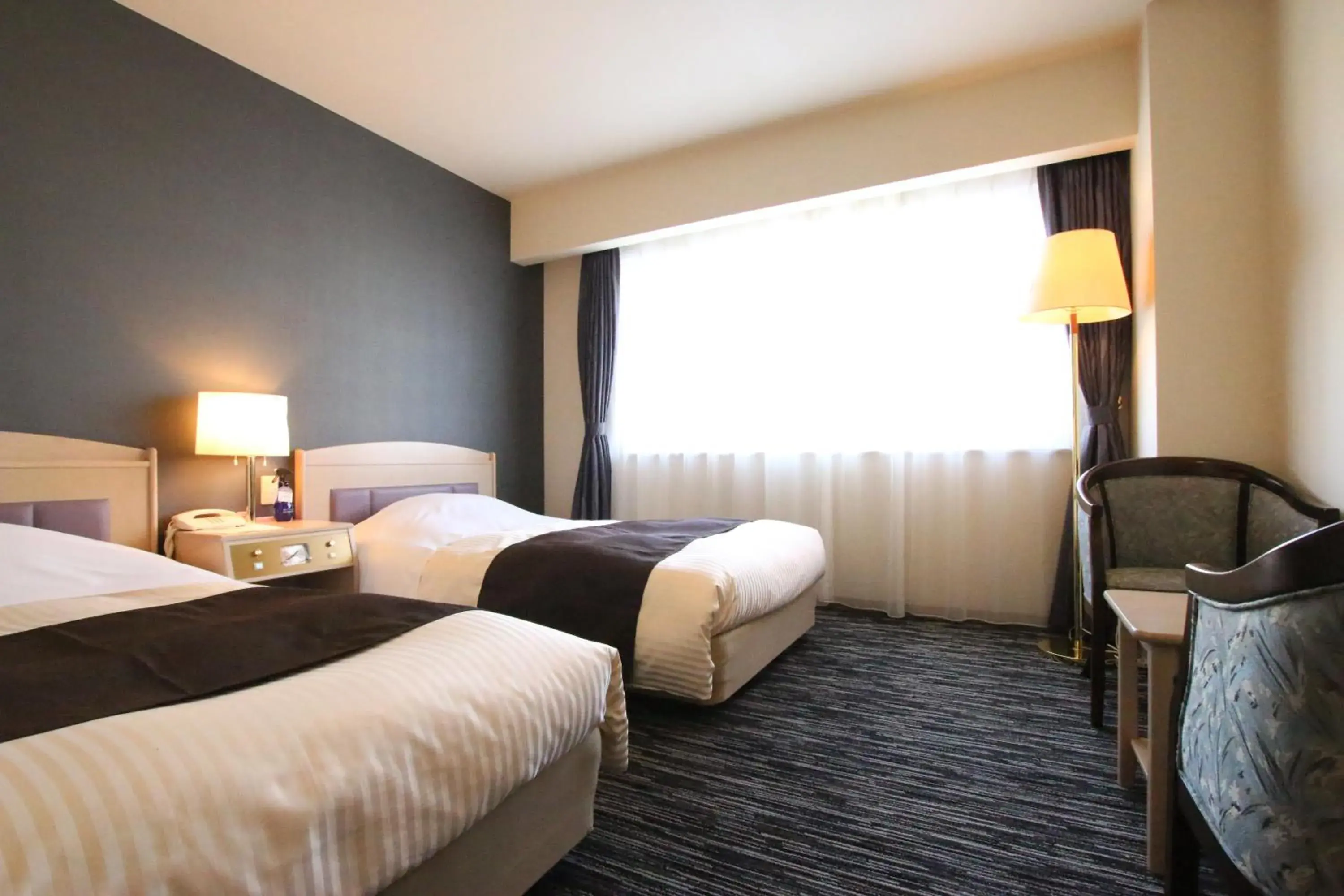 Twin Room - single occupancy - Non-Smoking in Kotoni Green Hotel Twin Room - single occupancy - Non-Smoking in Kotoni Green Hotel