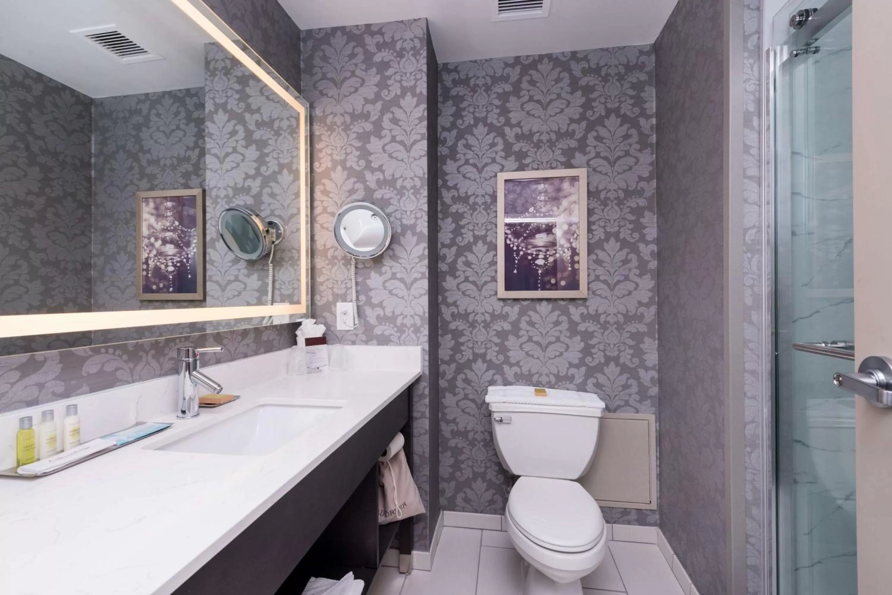 Bathroom in DoubleTree by Hilton Utica