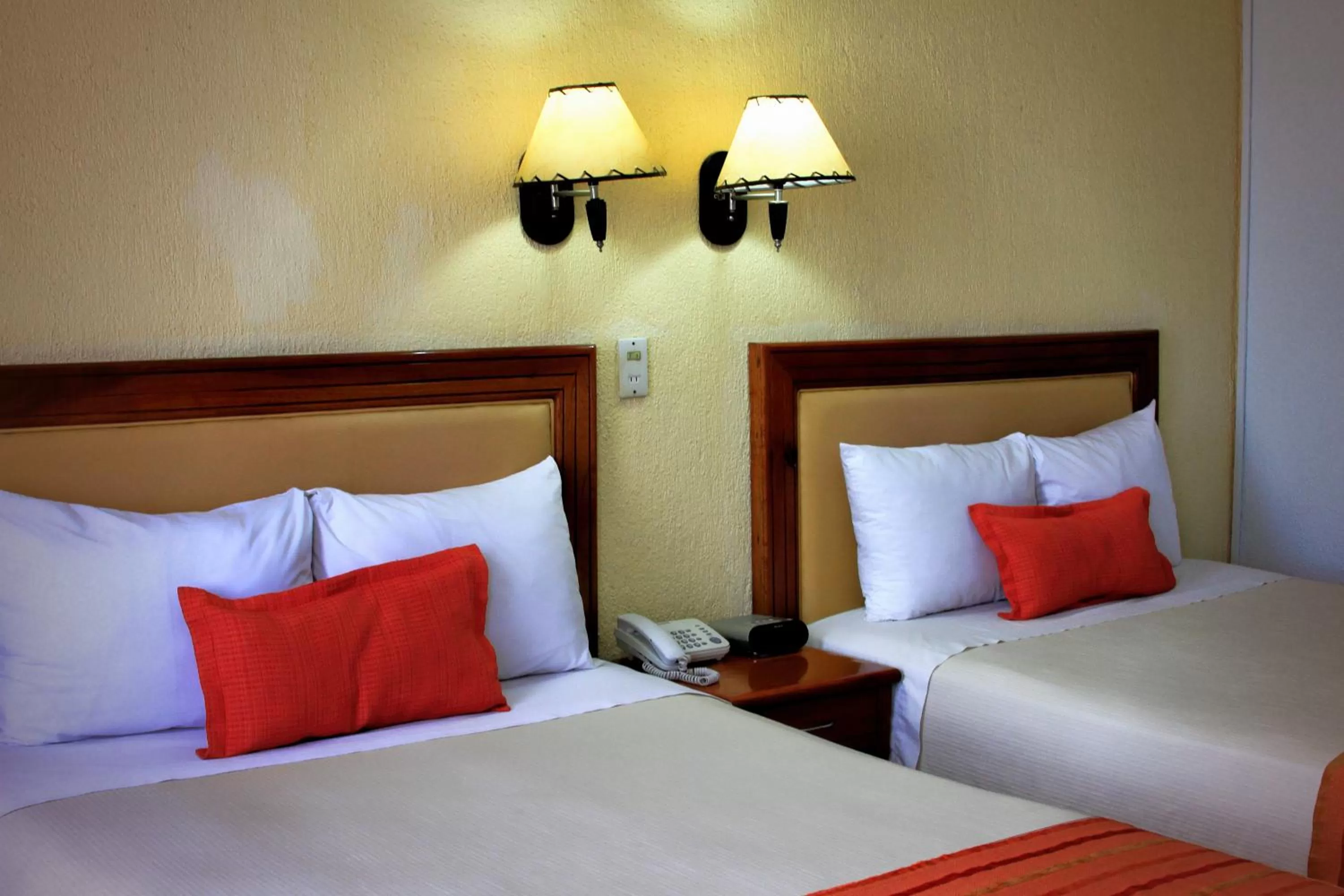 Twin Room in Hotel Báez Carrizal
