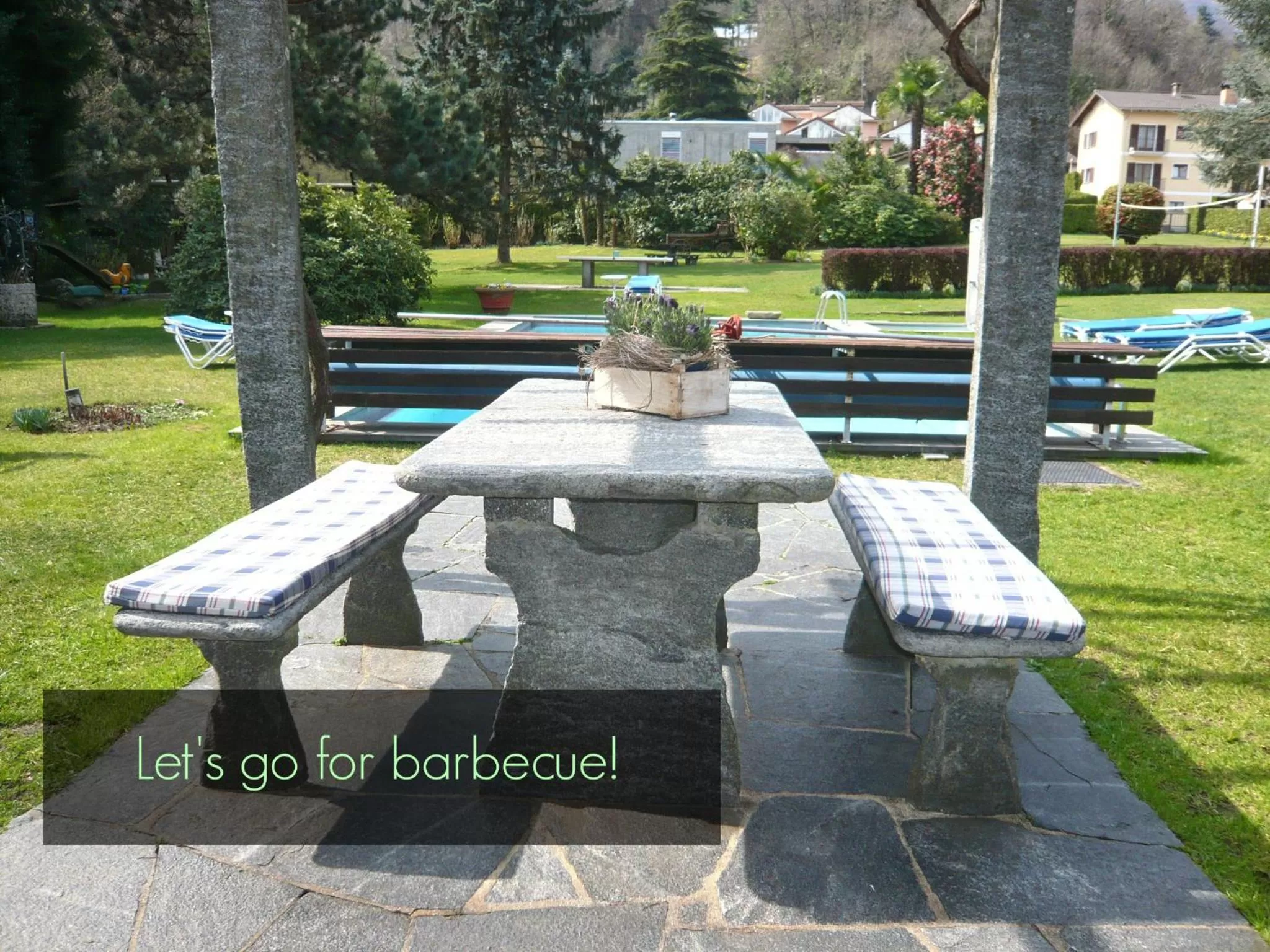BBQ facilities in Garni Villa Siesta Park