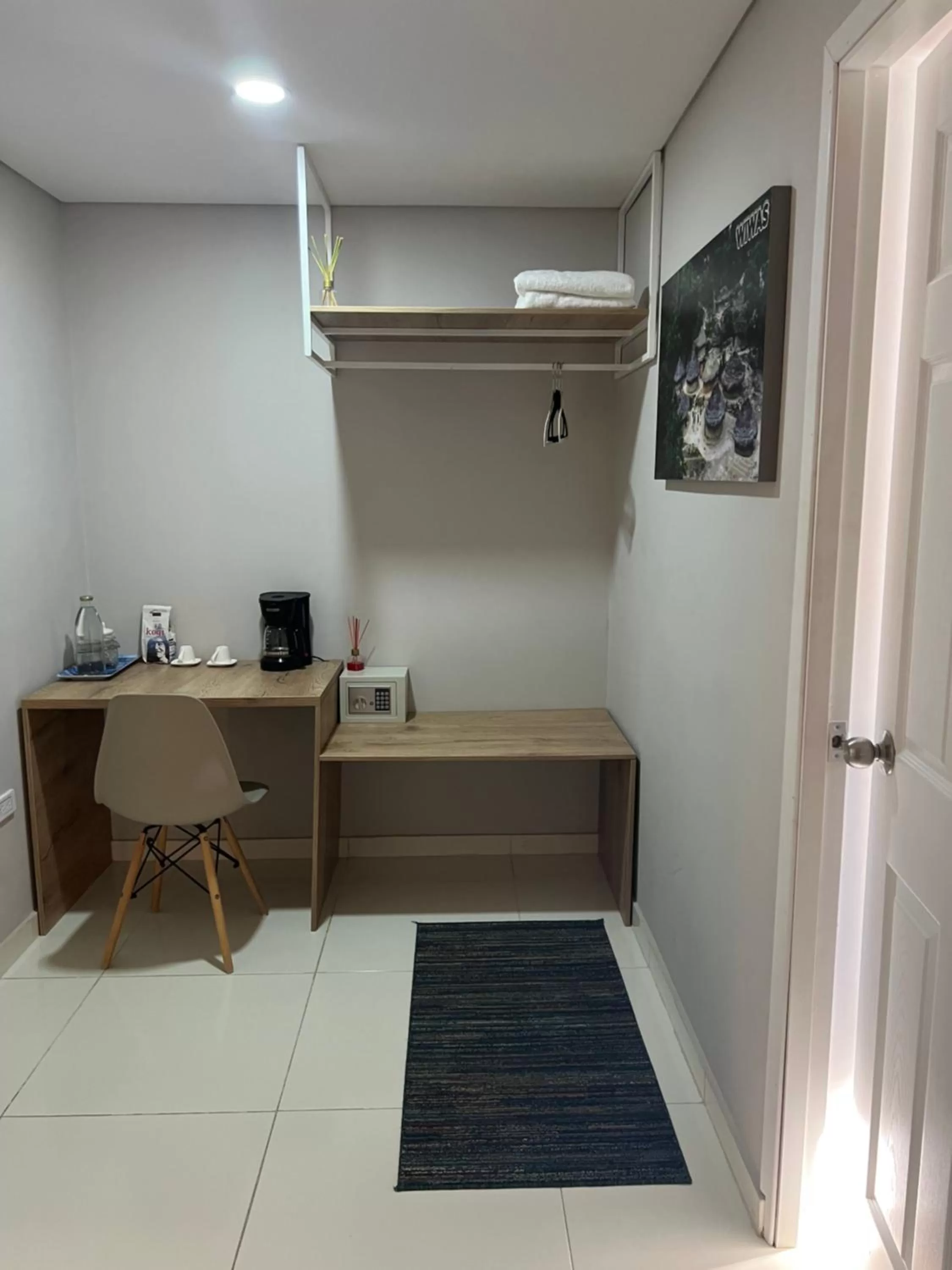 Seating area, Kitchen/Kitchenette in Hotel Boutique CASA CHUNUU Santa Marta