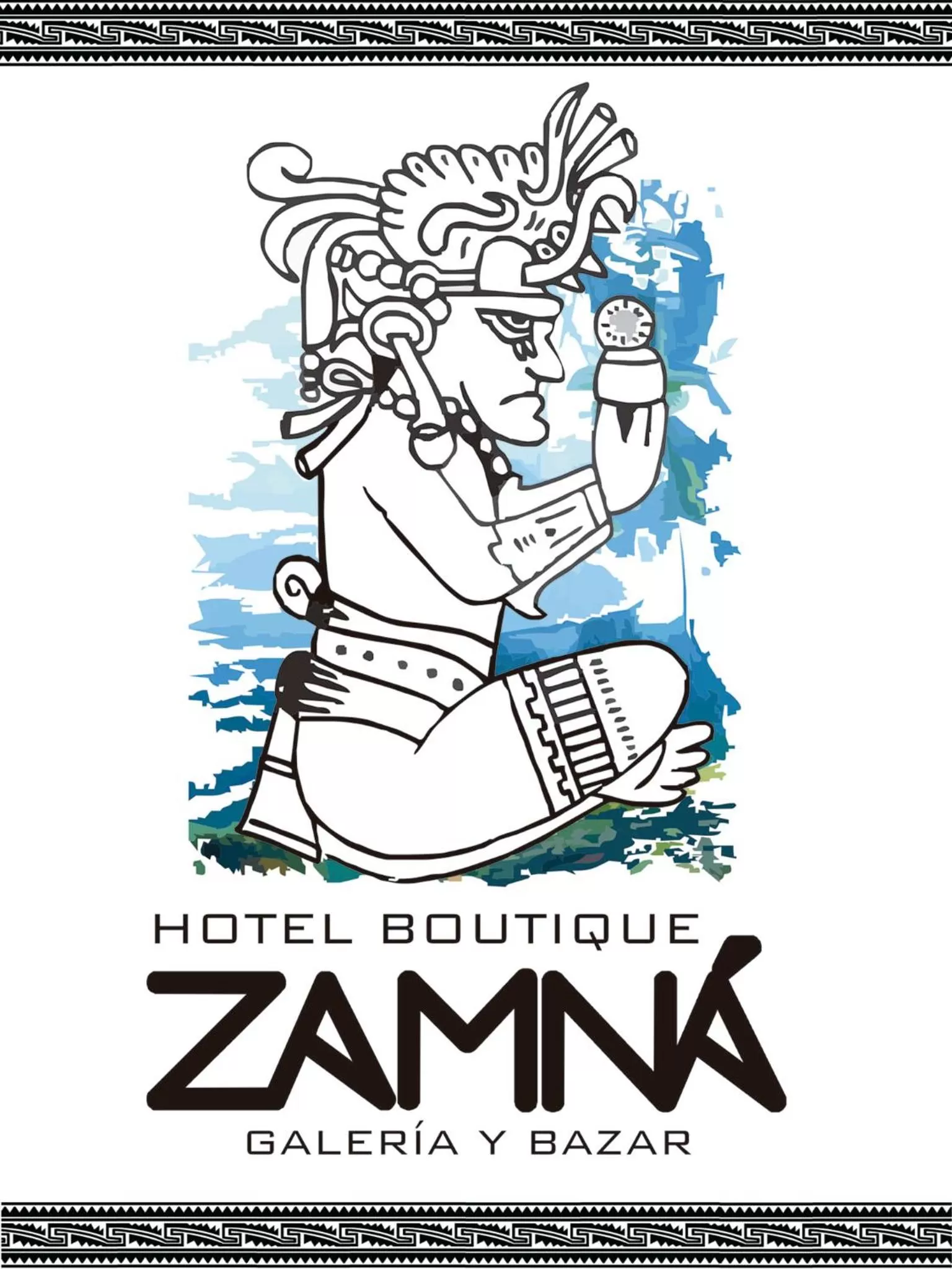 Property logo or sign in Hotel Zamna Boutique