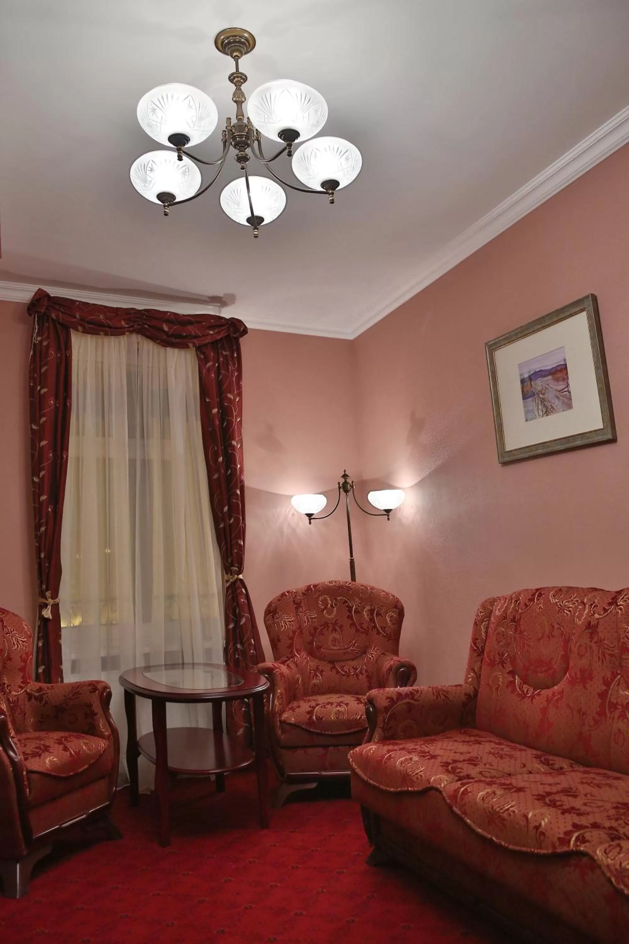 Bed, Seating Area in Willa Pod Zamkiem