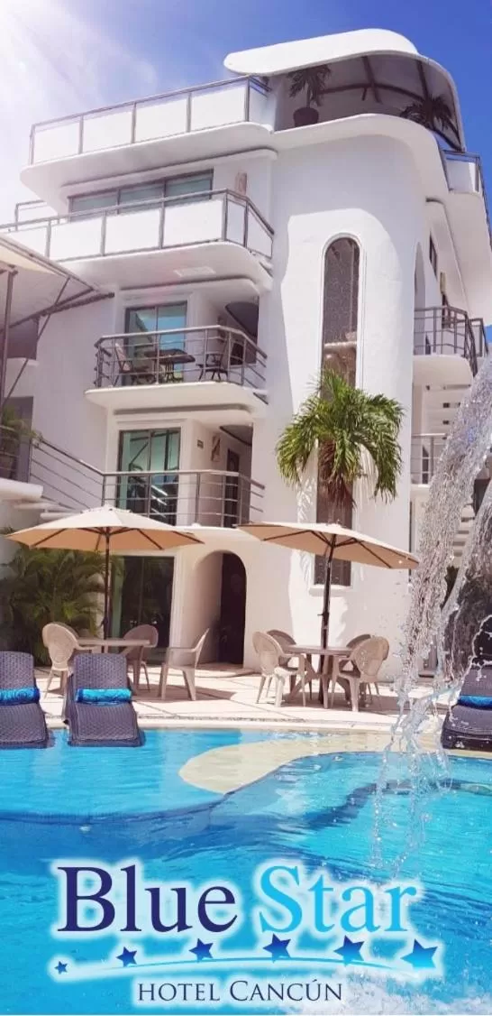 Property building in Hotel Blue Star Cancun